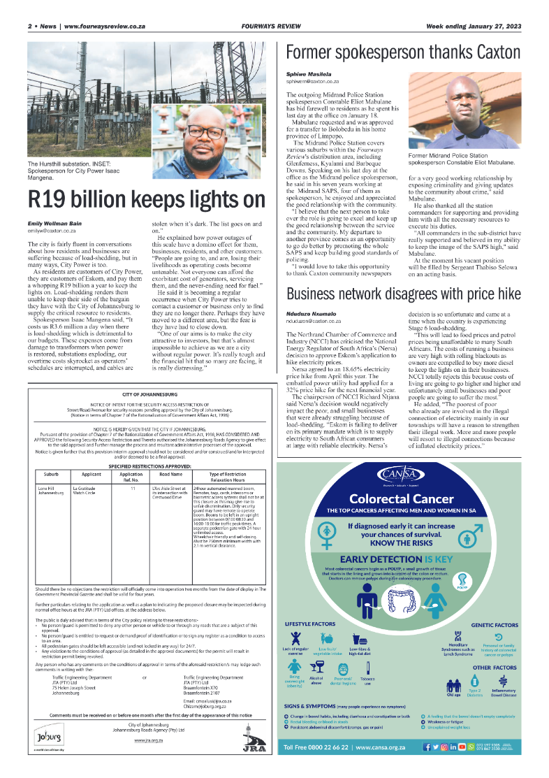 Fourways Review 27 Jan 2023 page 2