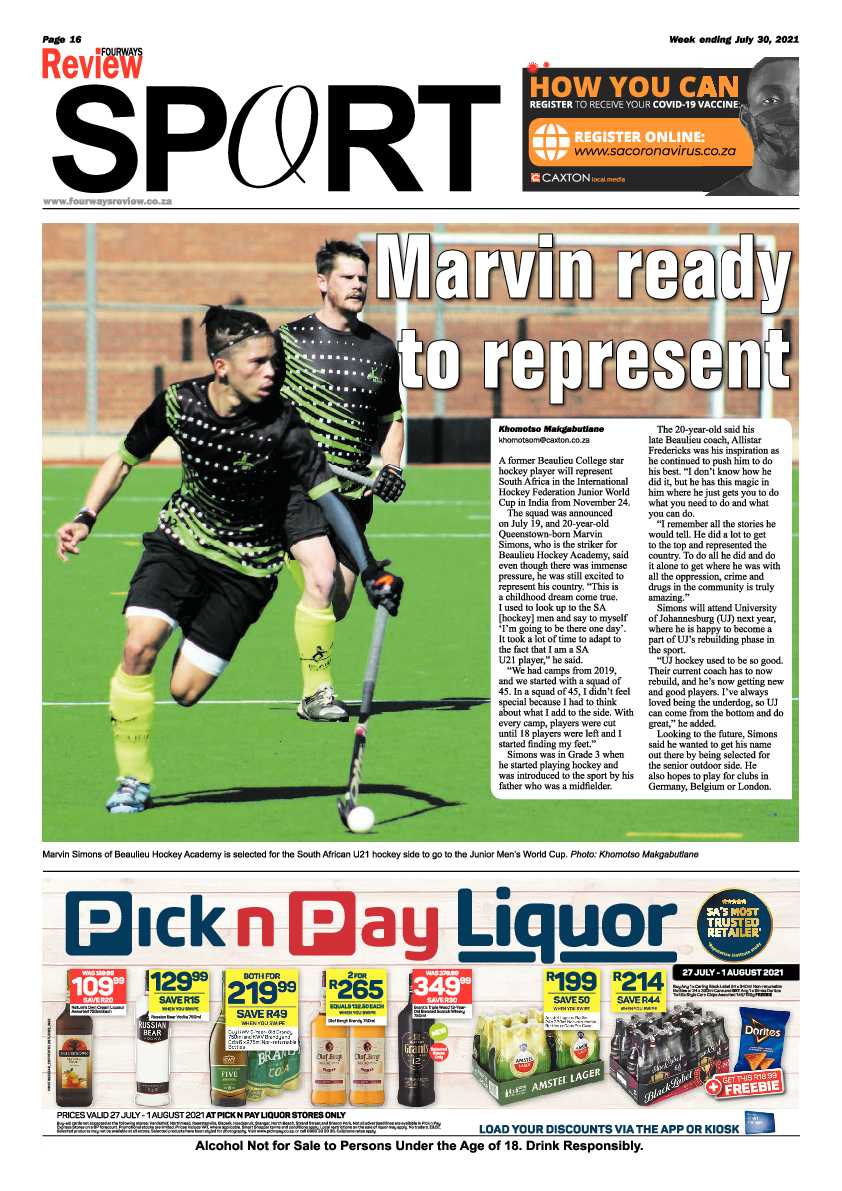 Fourways Review 27 July 2021 page 18