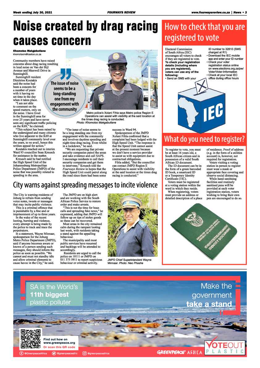 Fourways Review 27 July 2021 page 5