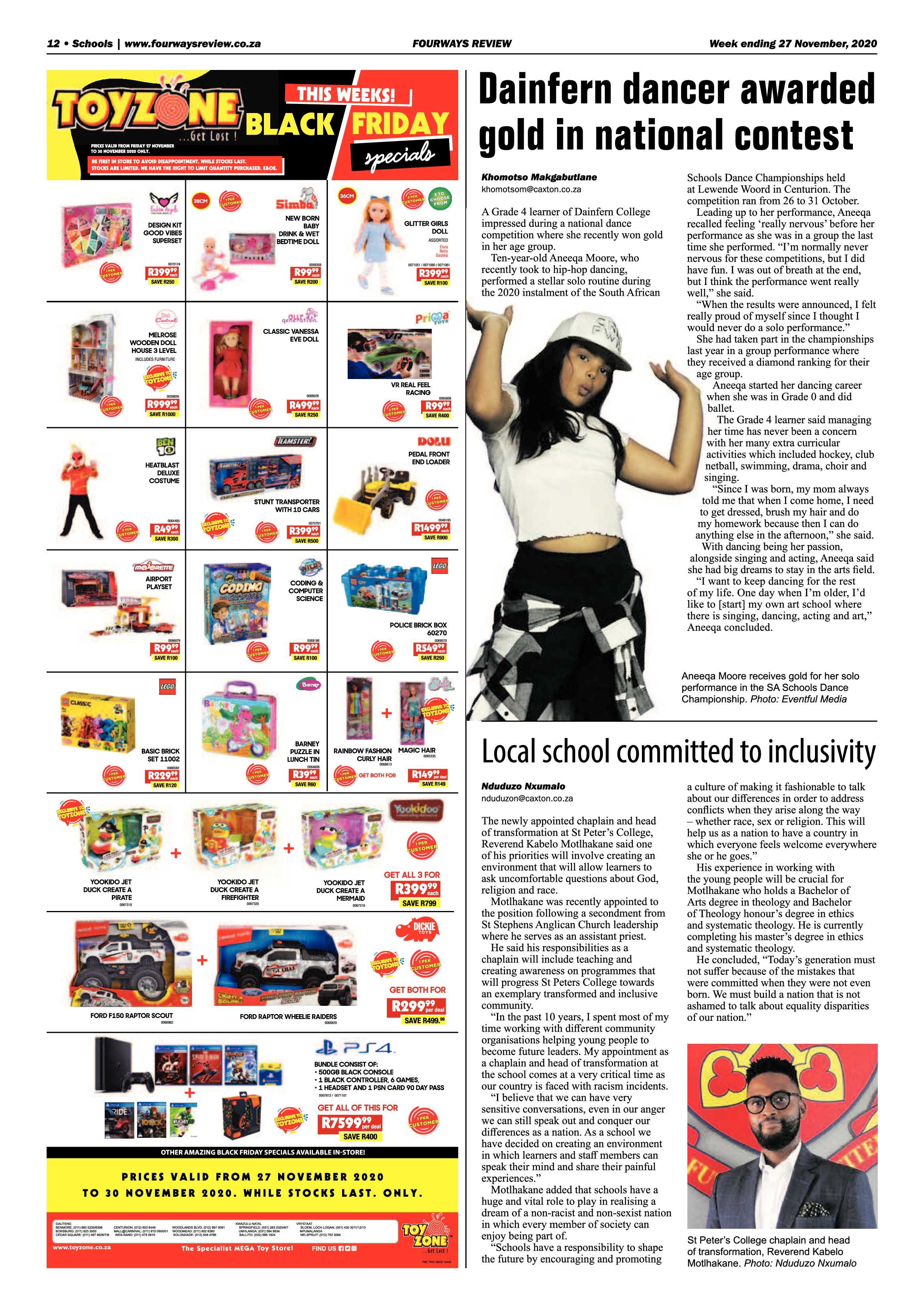 Fourways Review 27 November 2020 page 12