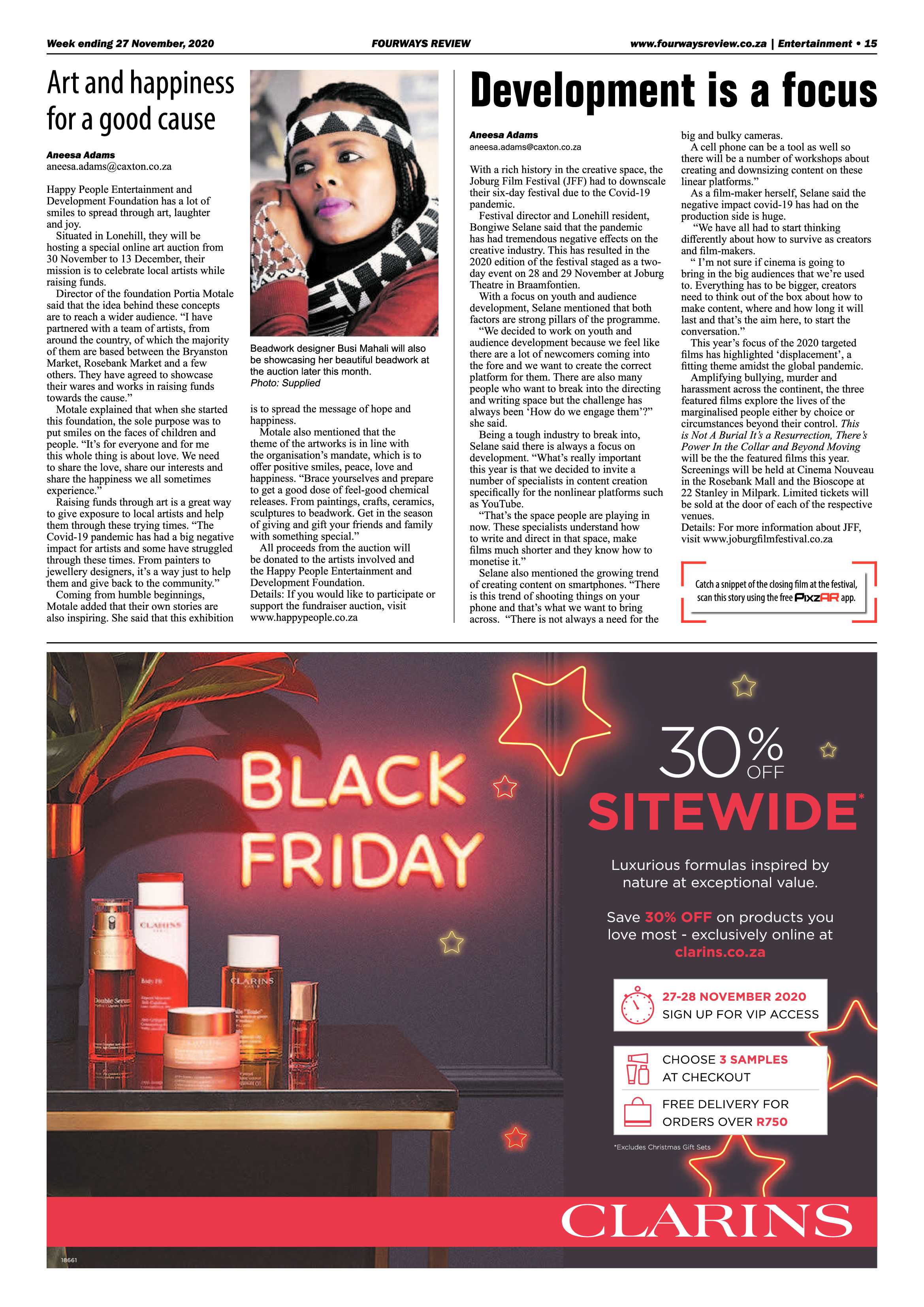 Fourways Review 27 November 2020 page 15
