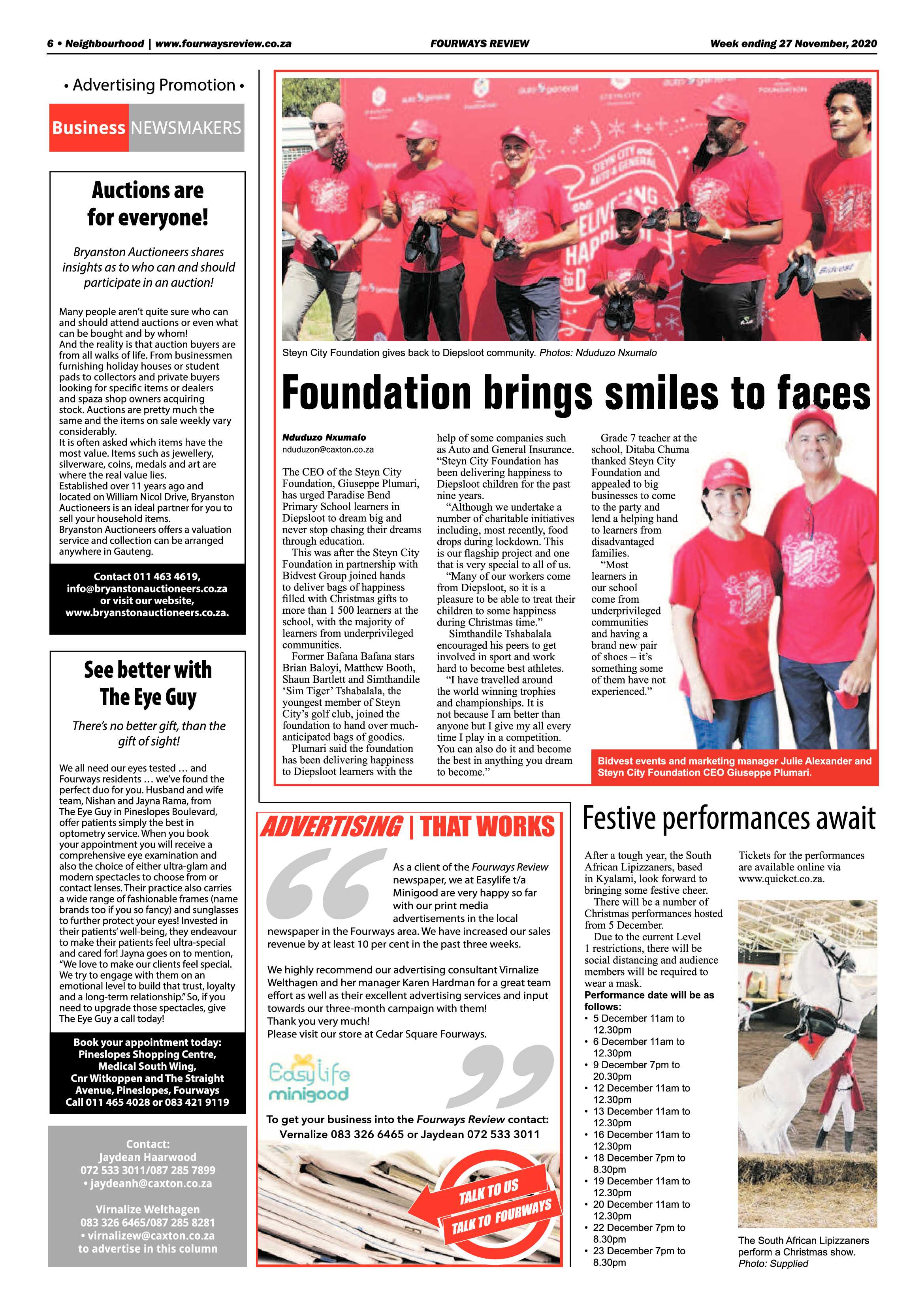 Fourways Review 27 November 2020 page 6