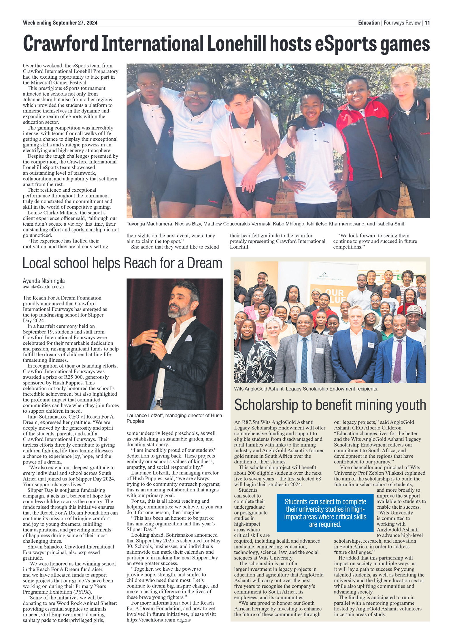 Fourways Review 27 September 2024 page 11