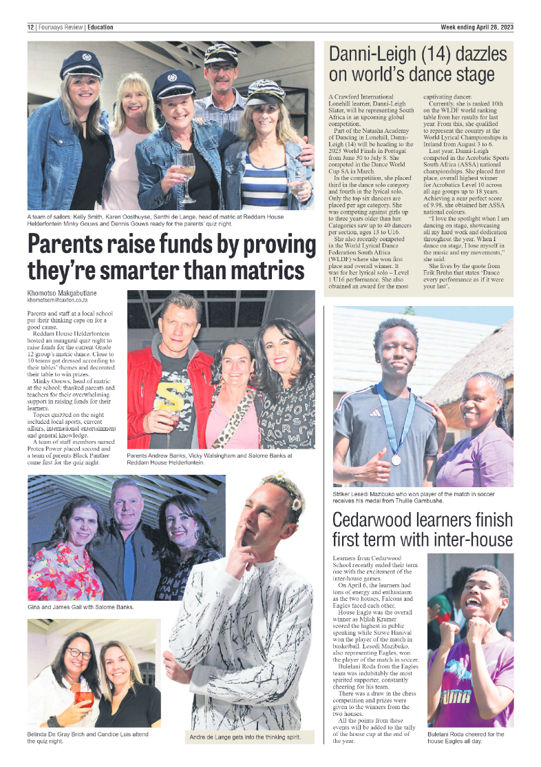 Fourways Review 28 April 2023 page 12