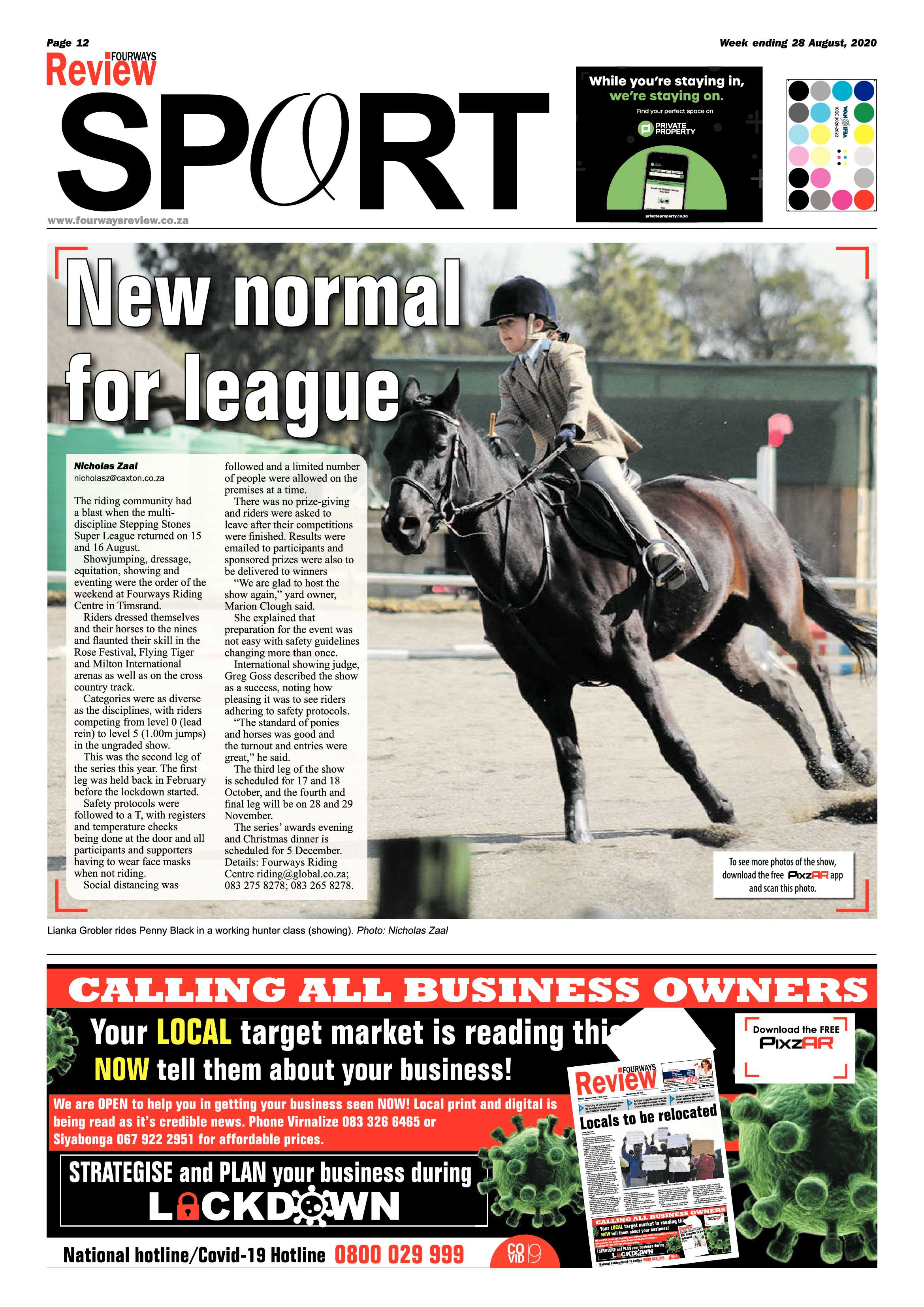 Fourways Review 28 August 2020 page 12