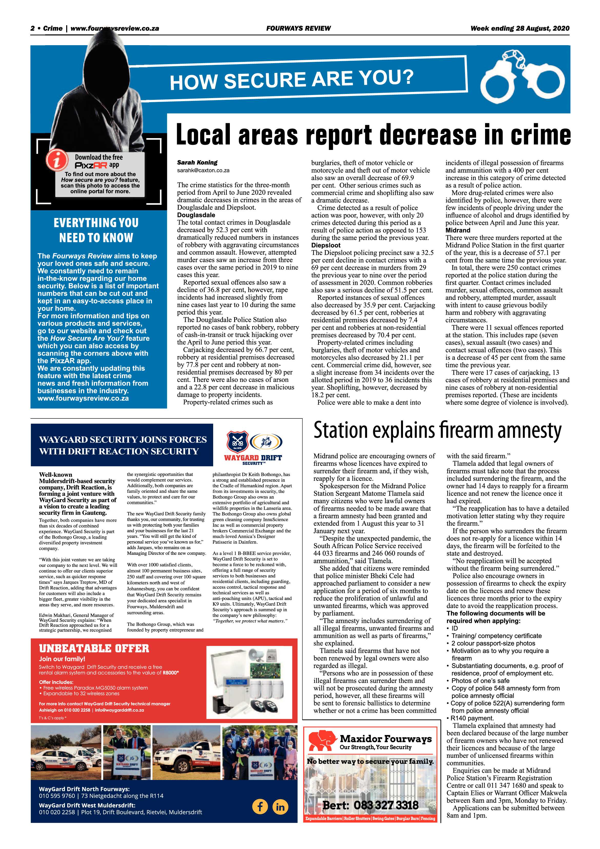 Fourways Review 28 August 2020 page 2