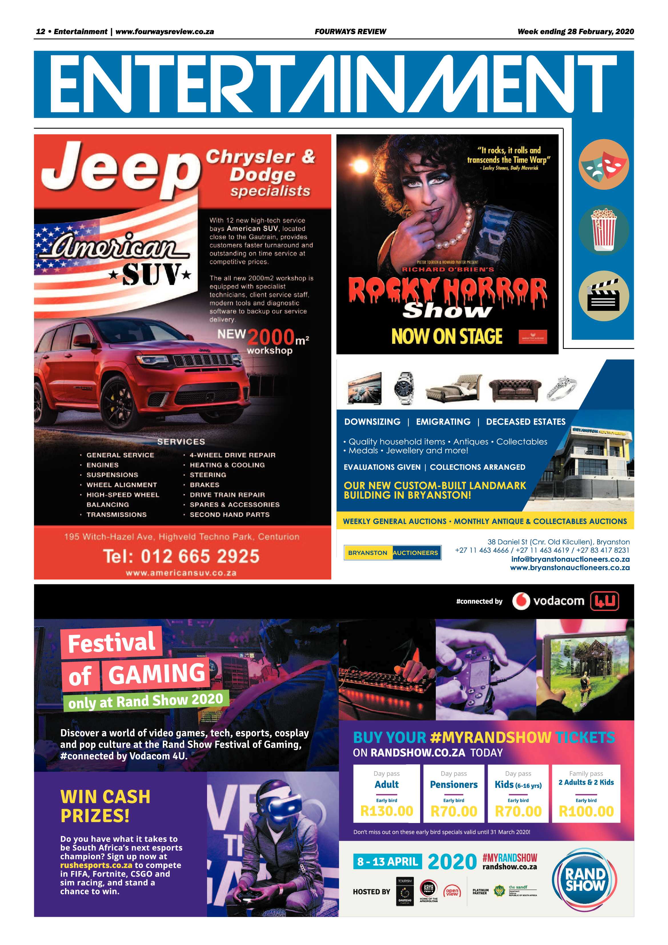 Fourways Review 28 February 2020 page 12