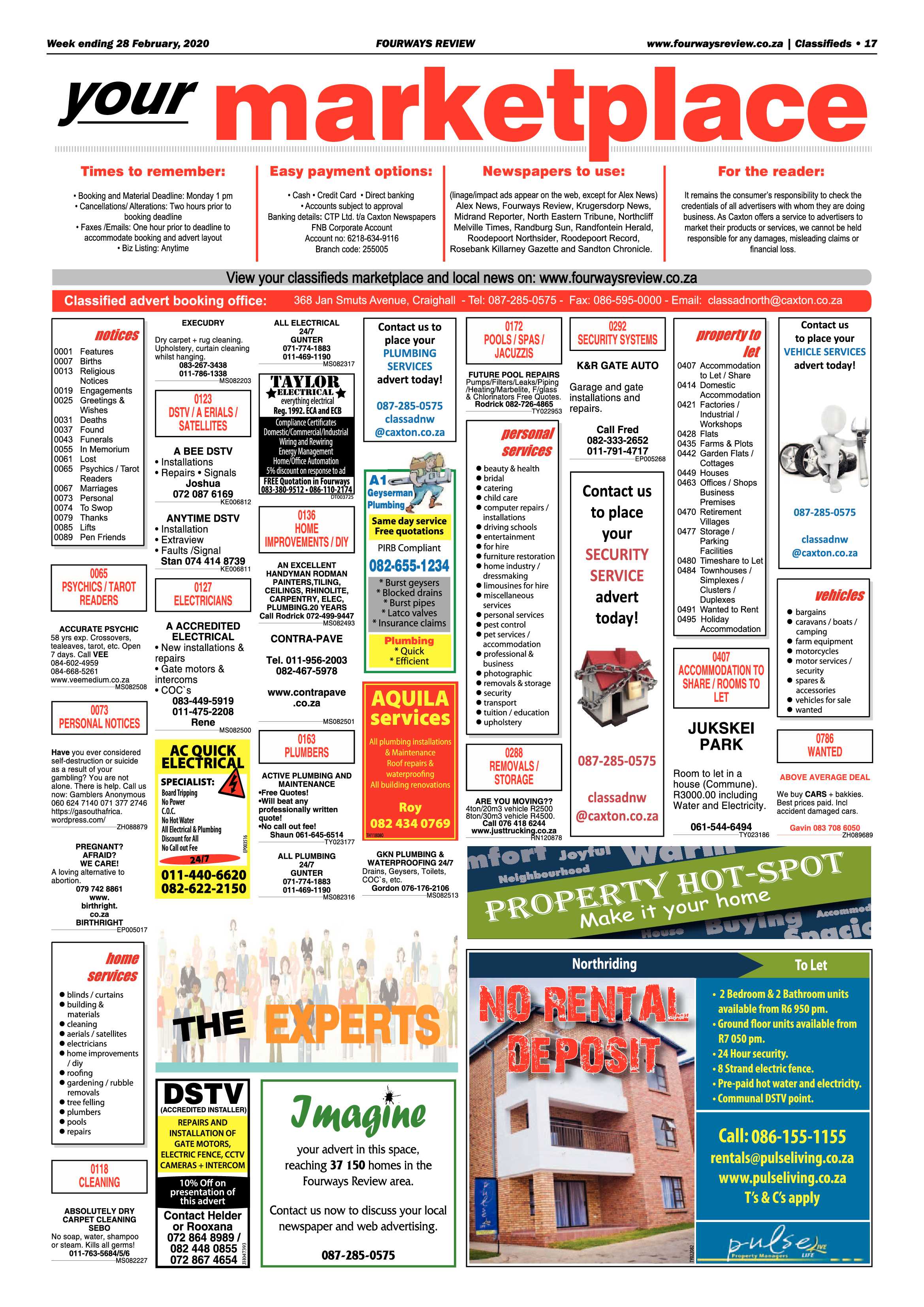 Fourways Review 28 February 2020 page 17