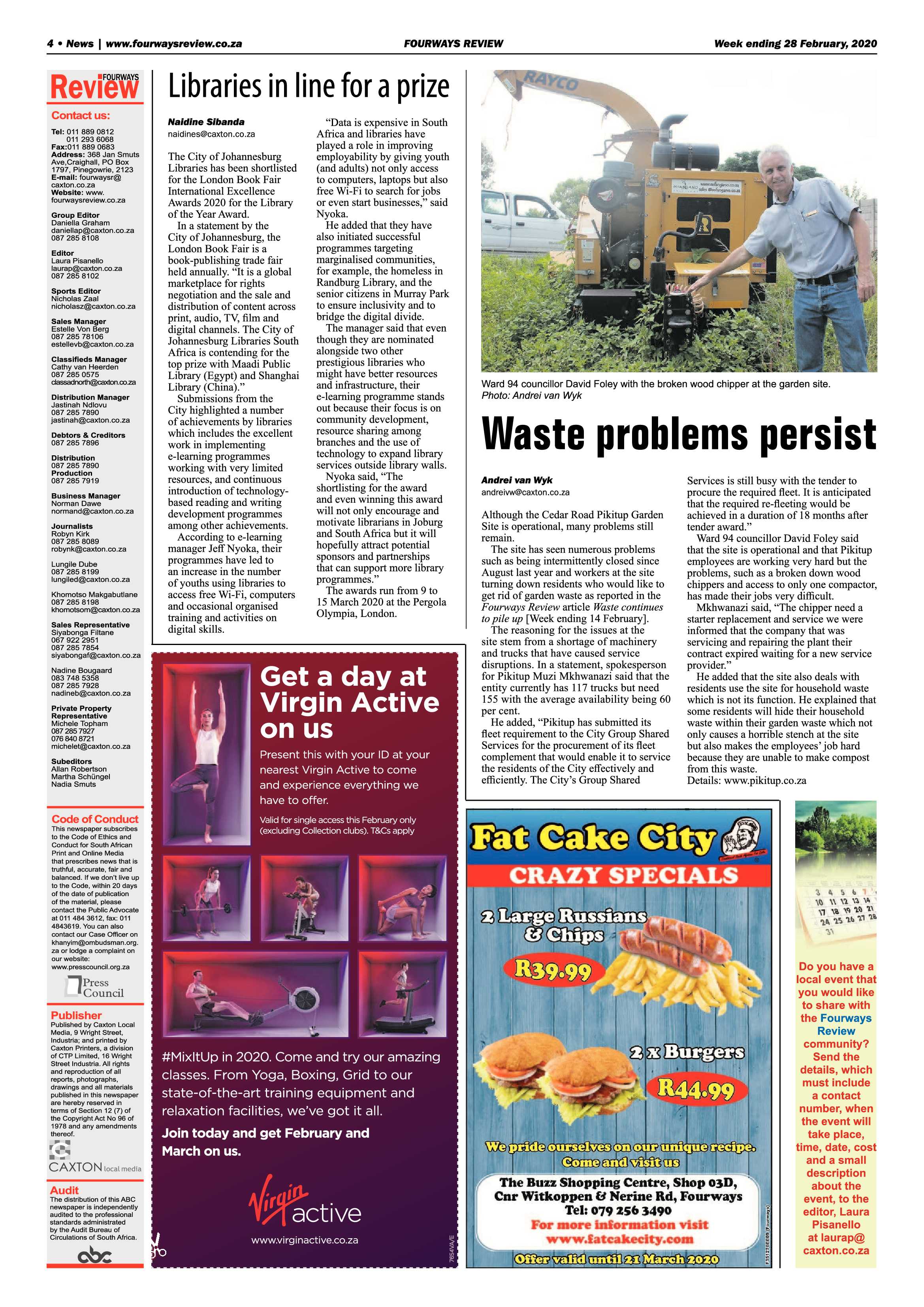 Fourways Review 28 February 2020 page 4