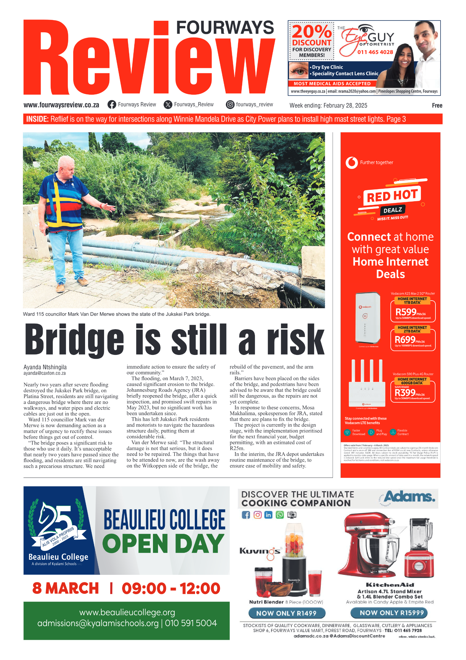Fourways Review 28 February 2025 page 1