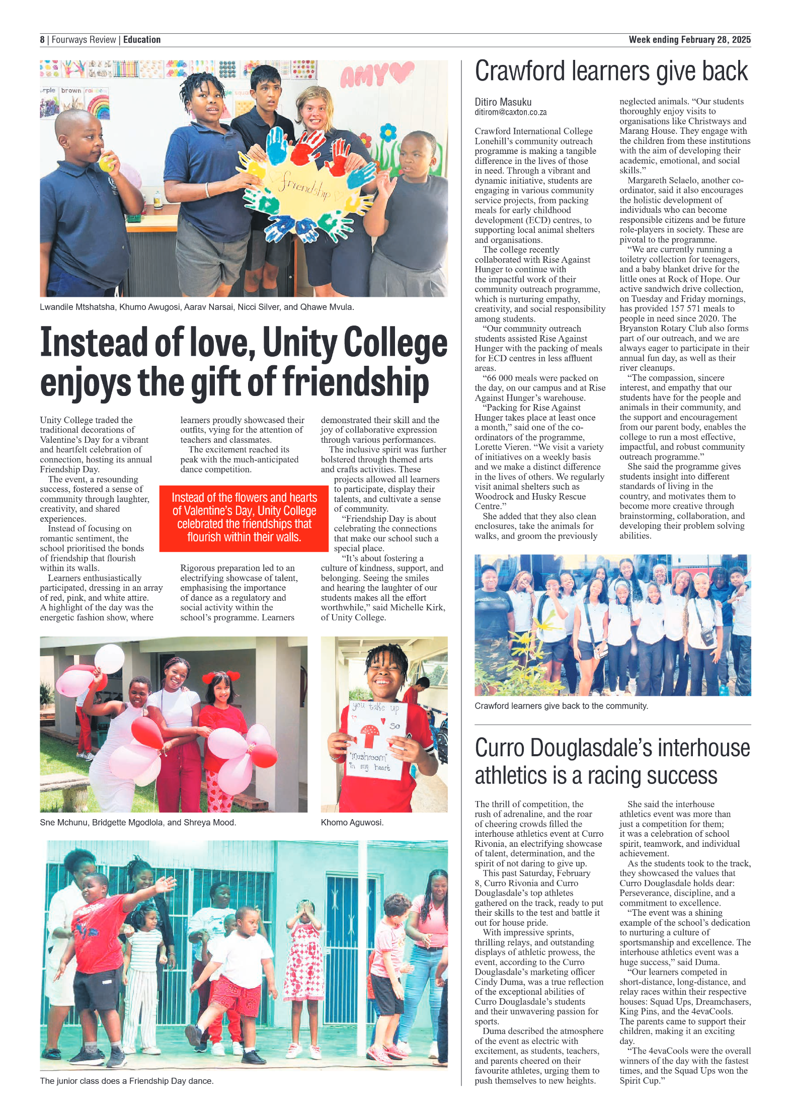 Fourways Review 28 February 2025 page 8