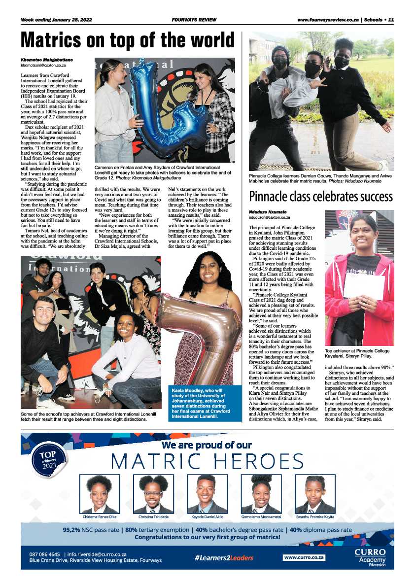 Fourways Review 28 January 2022 page 11