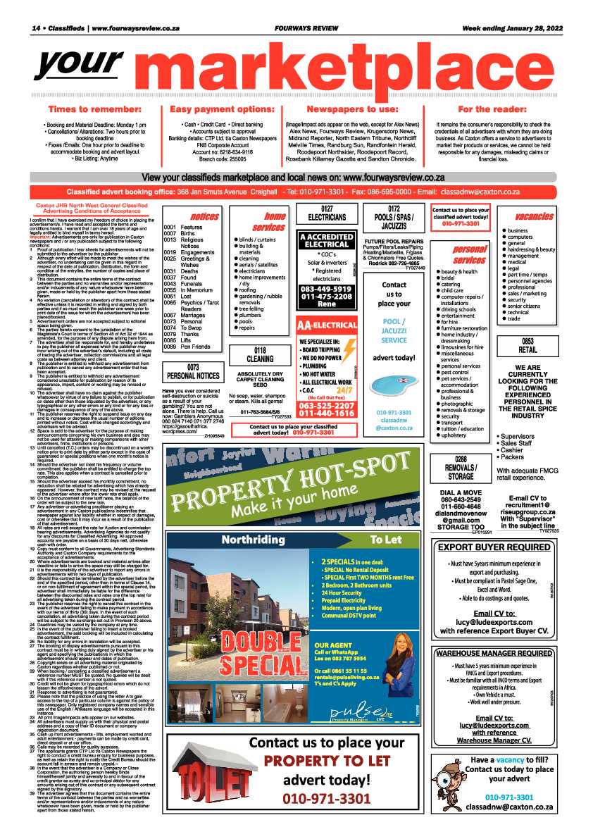 Fourways Review 28 January 2022 page 14