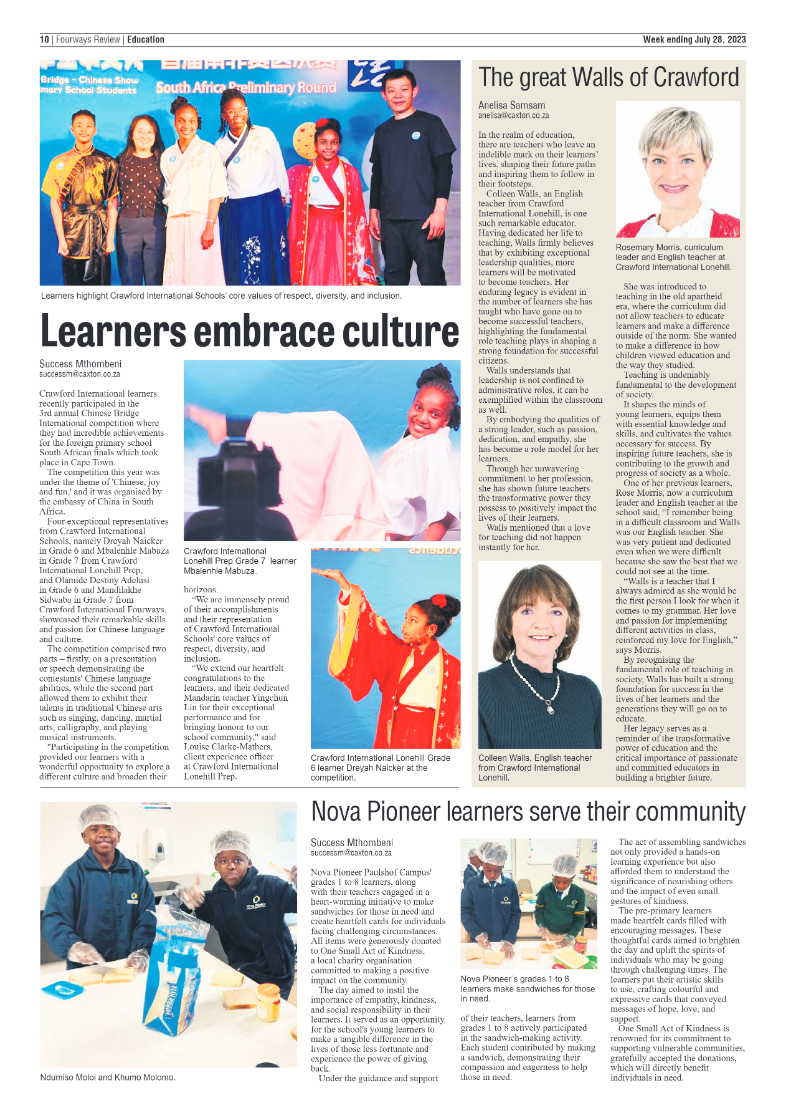 Fourways Review 28 July 2023 page 10