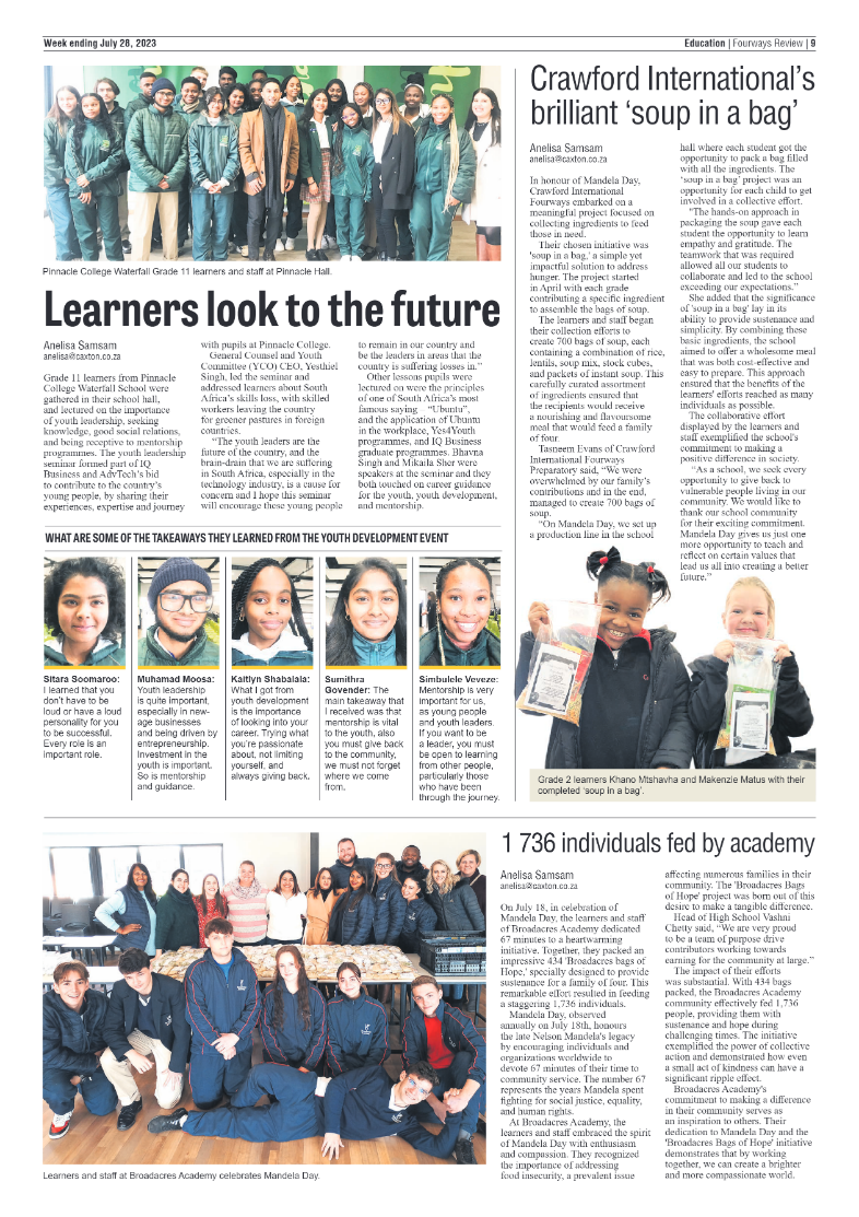 Fourways Review 28 July 2023 page 9