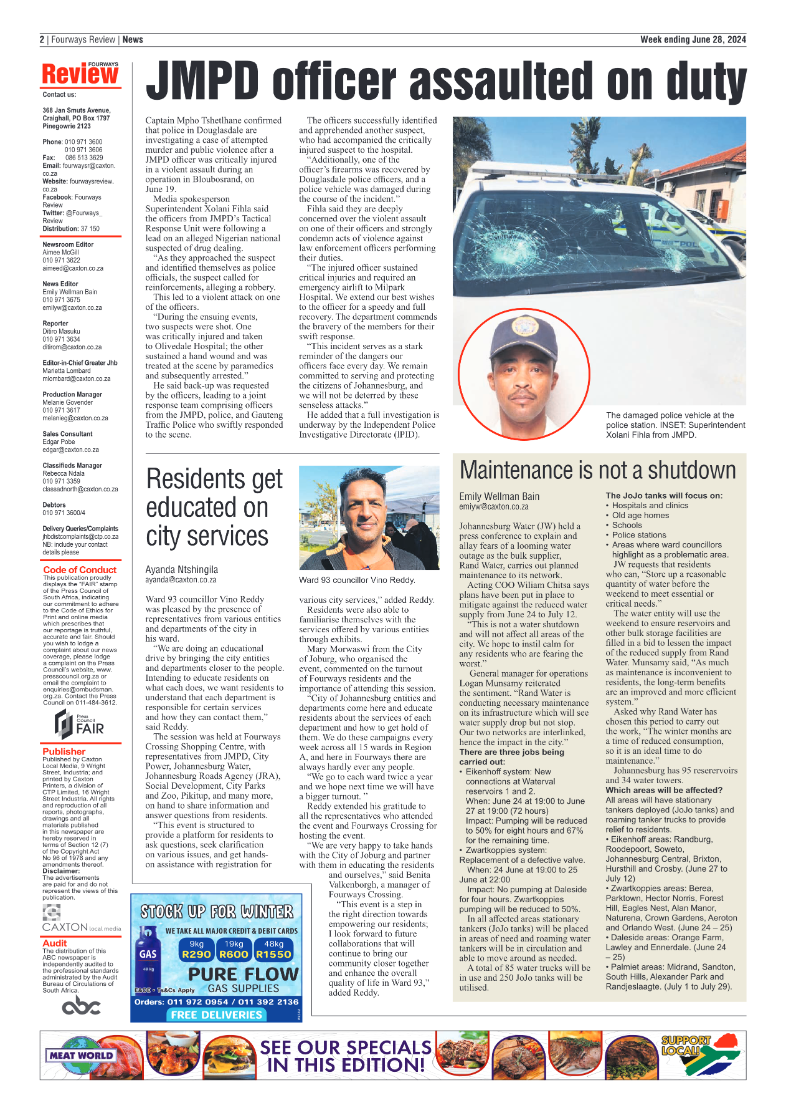 Fourways Review 28 June 2024 page 2
