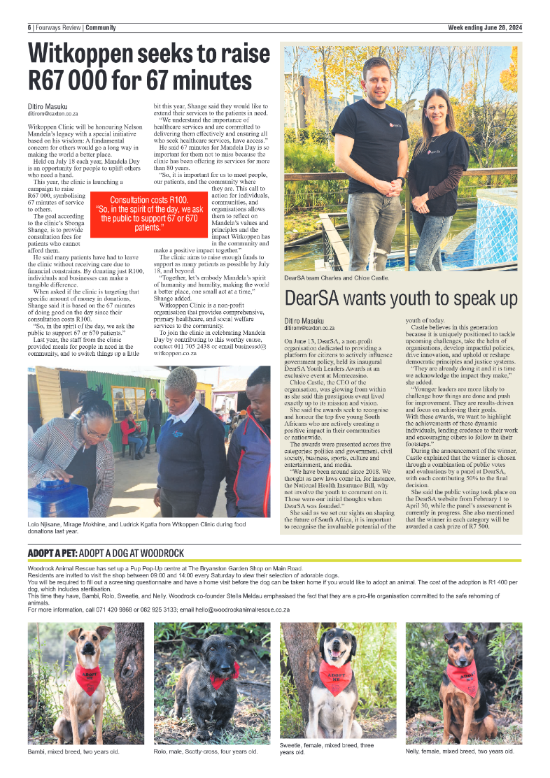 Fourways Review 28 June 2024 page 6