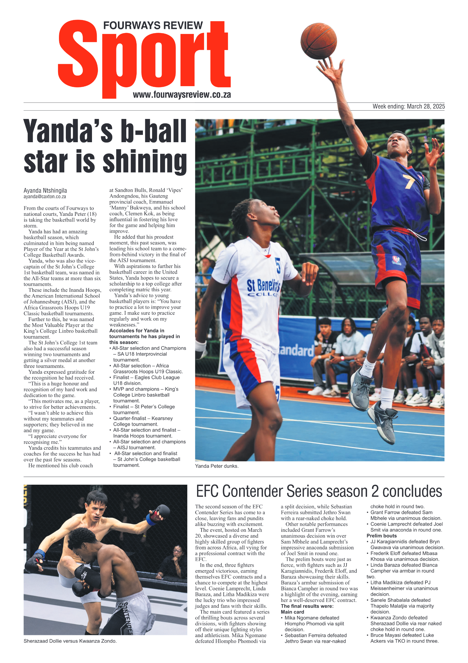 Fourways Review 28 March 2025 page 12