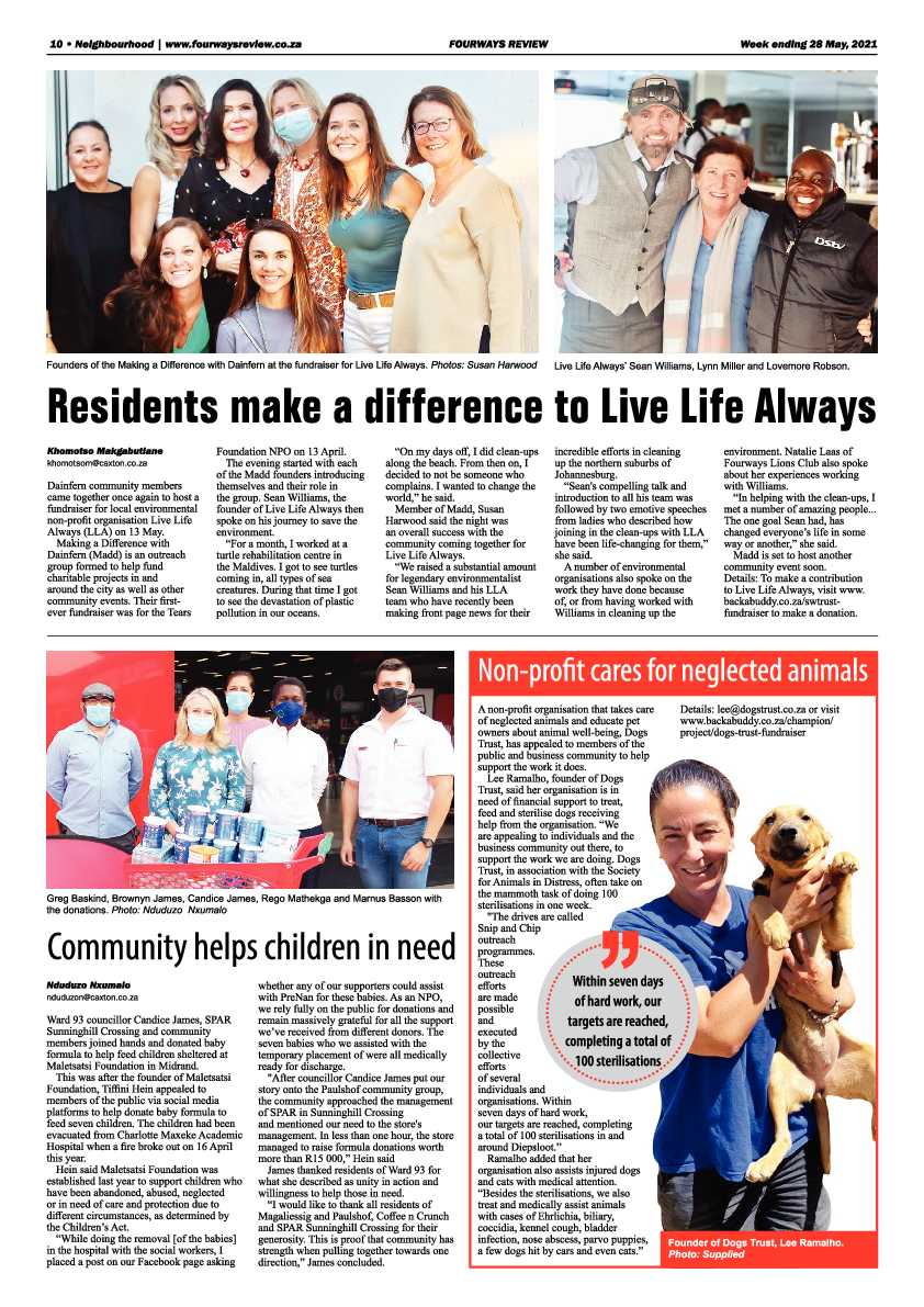 Fourways Review 28 May 2021 page 10