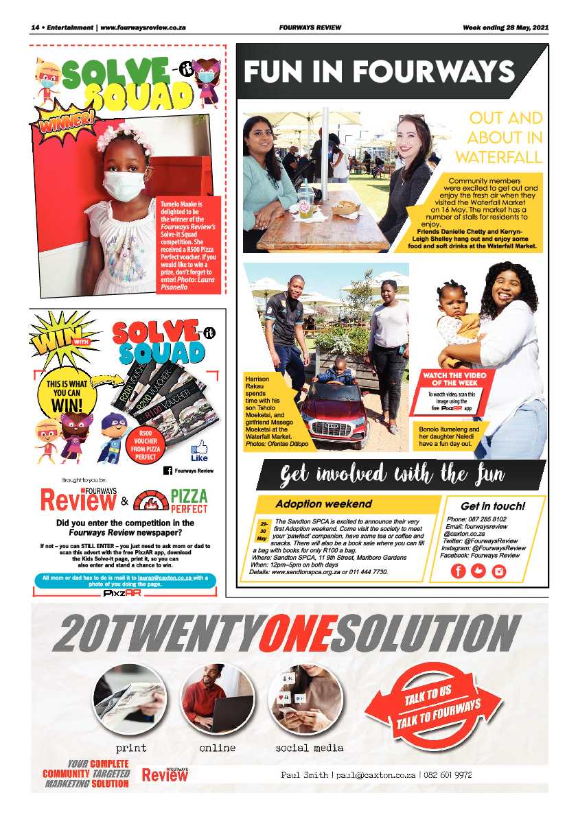 Fourways Review 28 May 2021 page 14