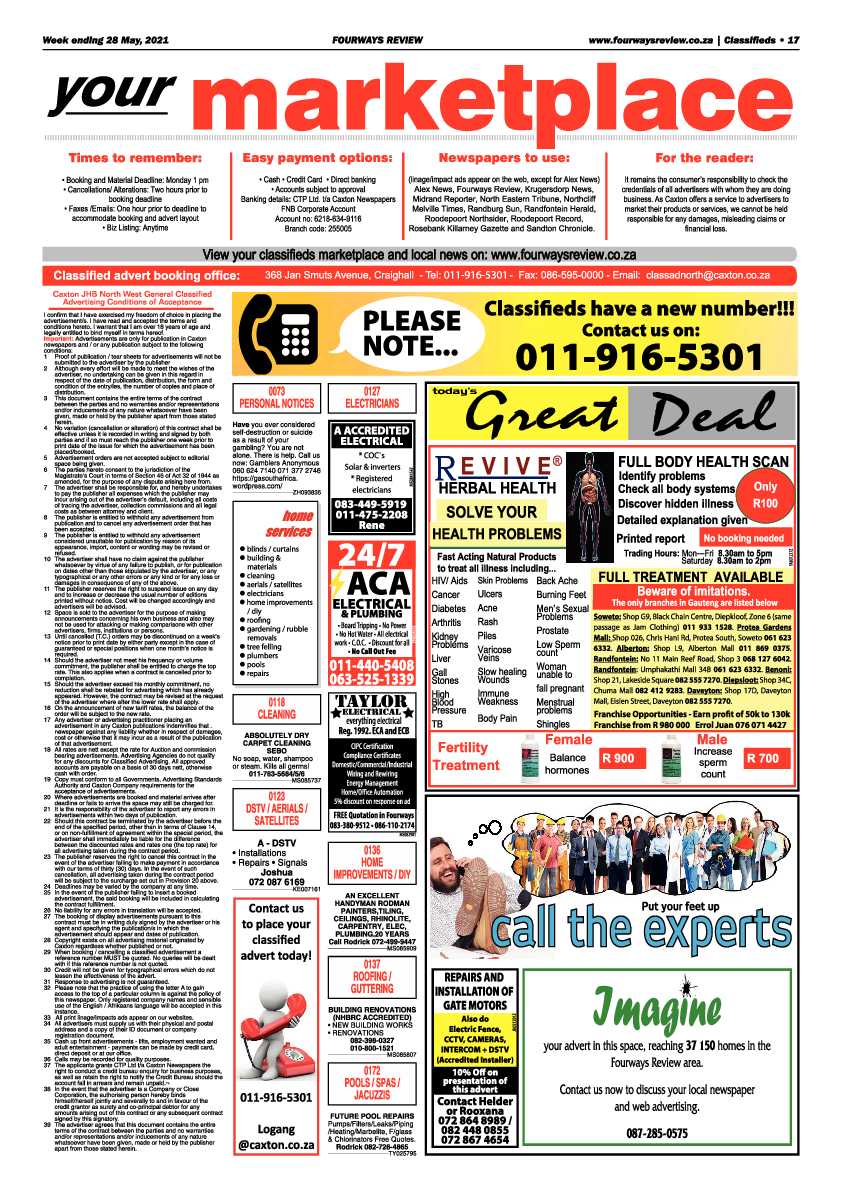 Fourways Review 28 May 2021 page 17