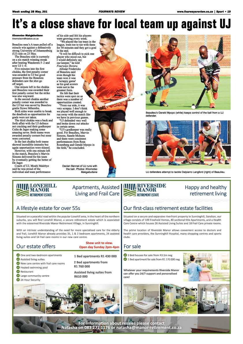 Fourways Review 28 May 2021 page 19