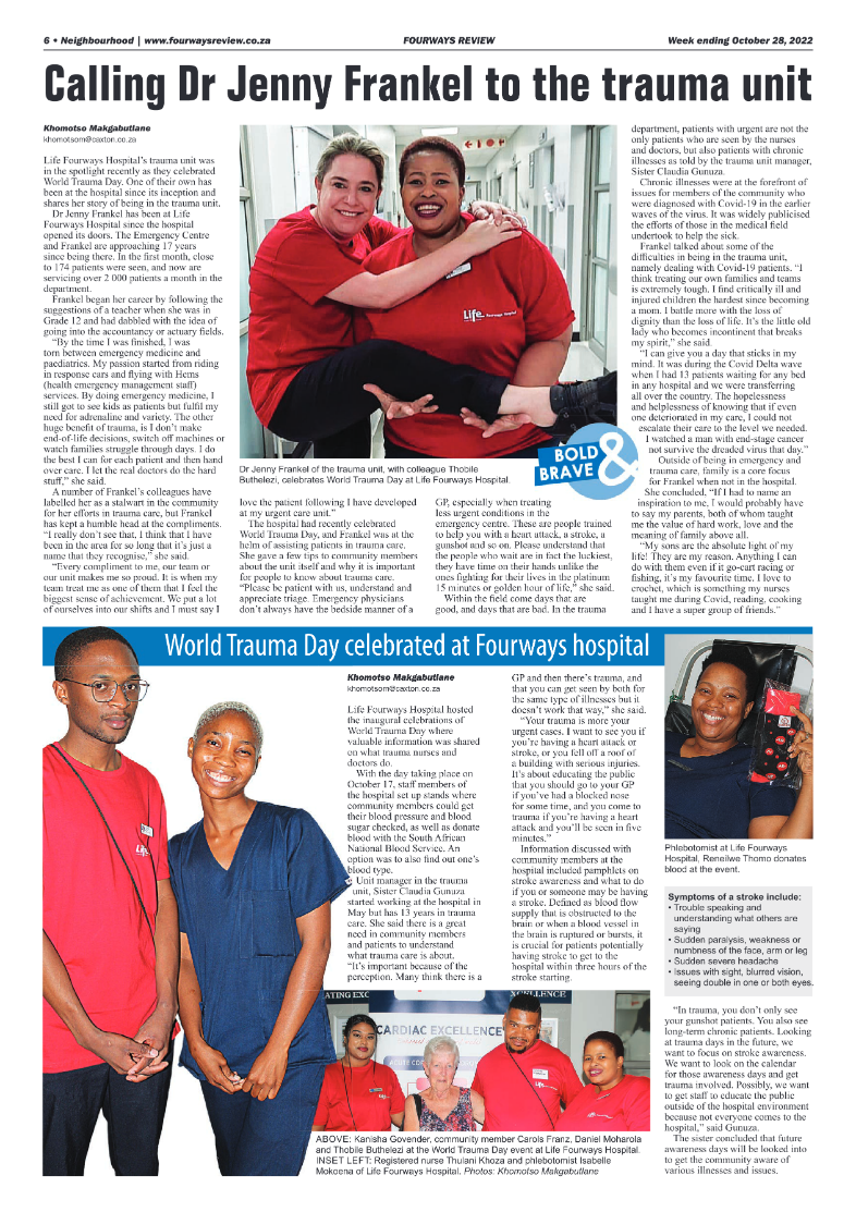 Fourways Review 28 Oct 2022 page 6