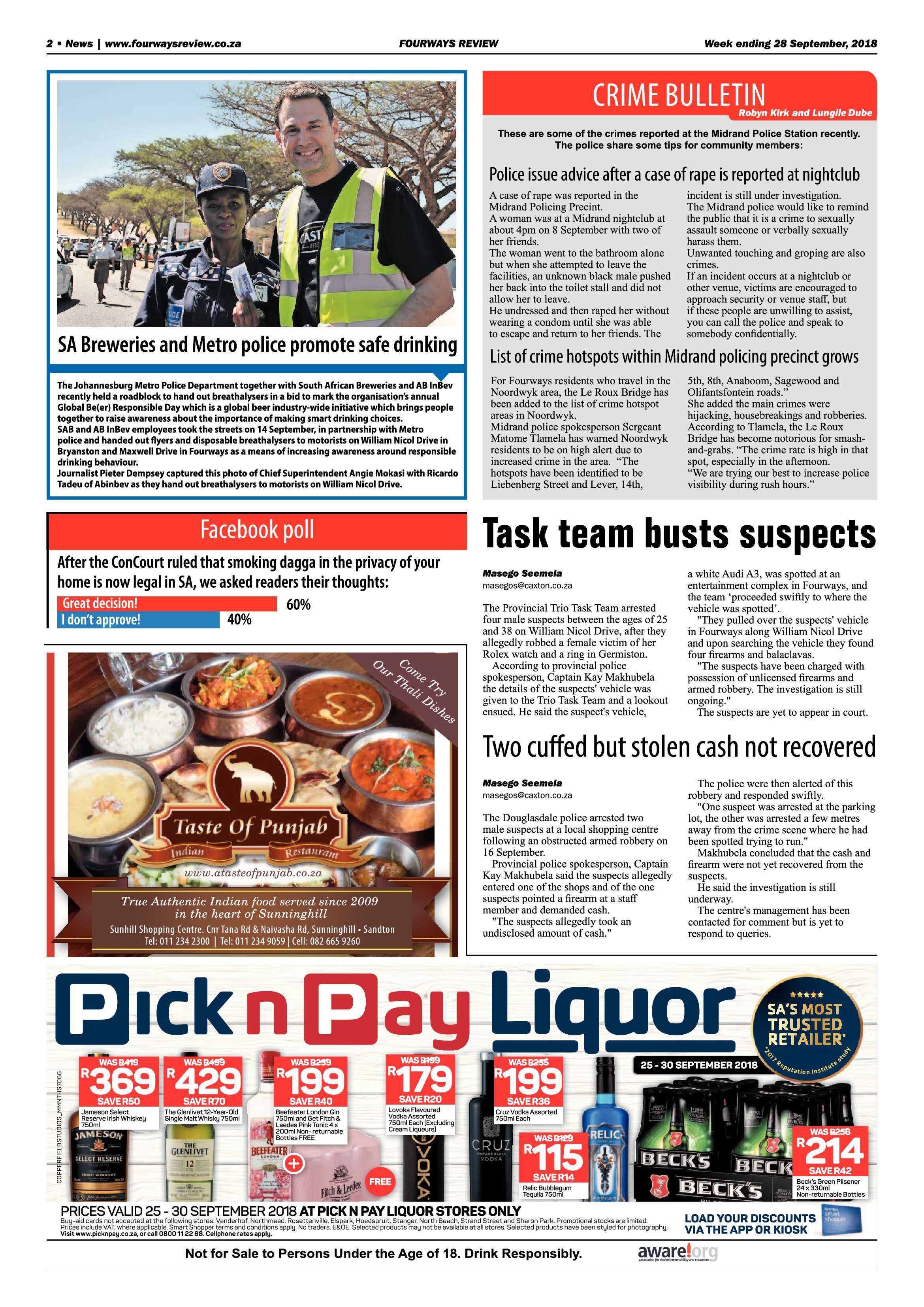 Fourways Review 28 September, 2018 page 2
