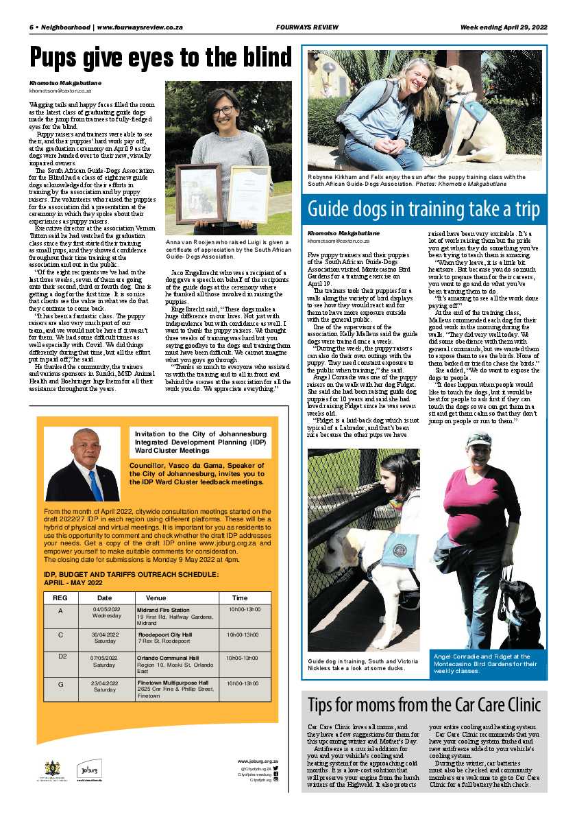 Fourways Review 29 April 2022 page 8