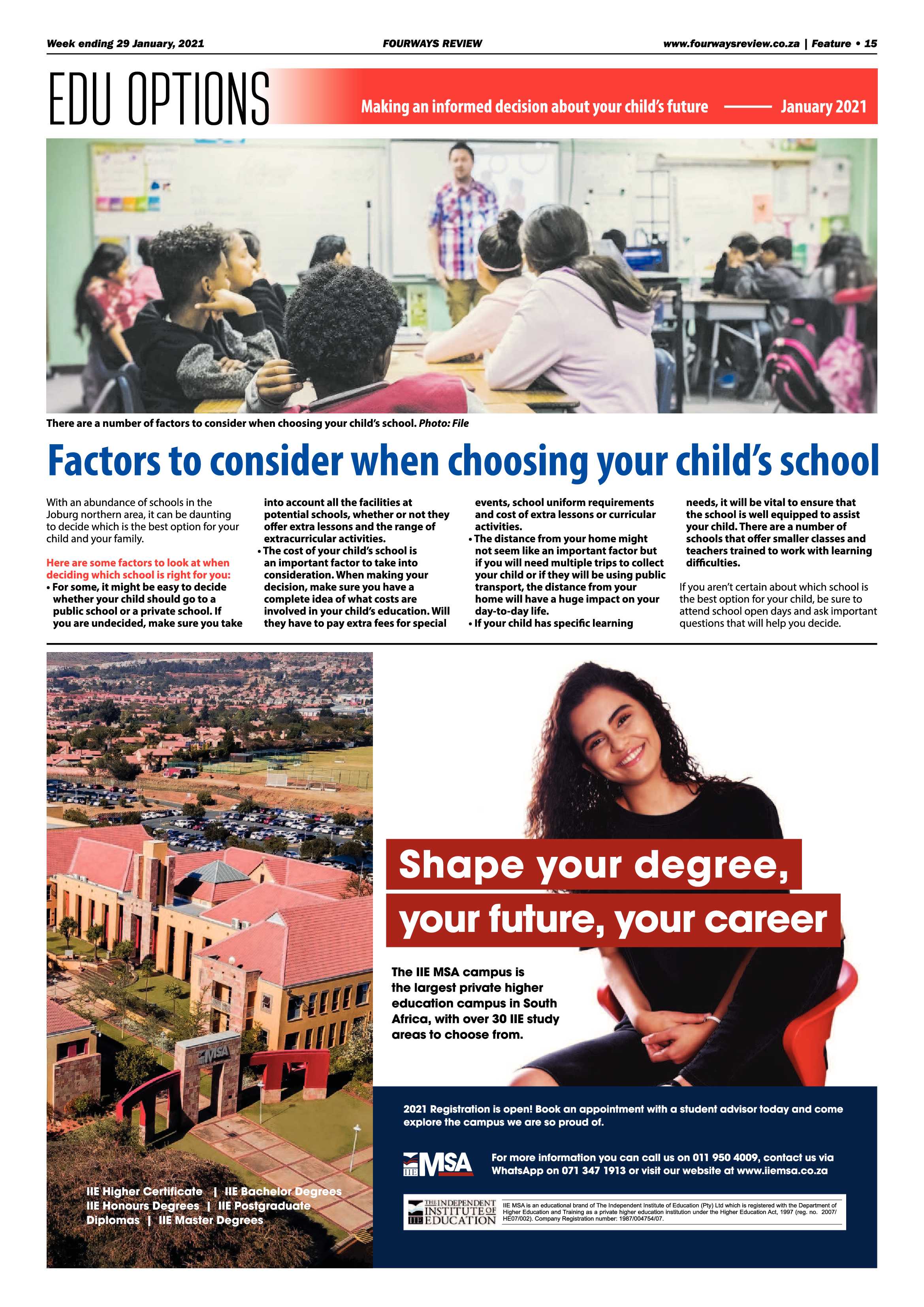 Fourways Review 29 January 2020 page 15