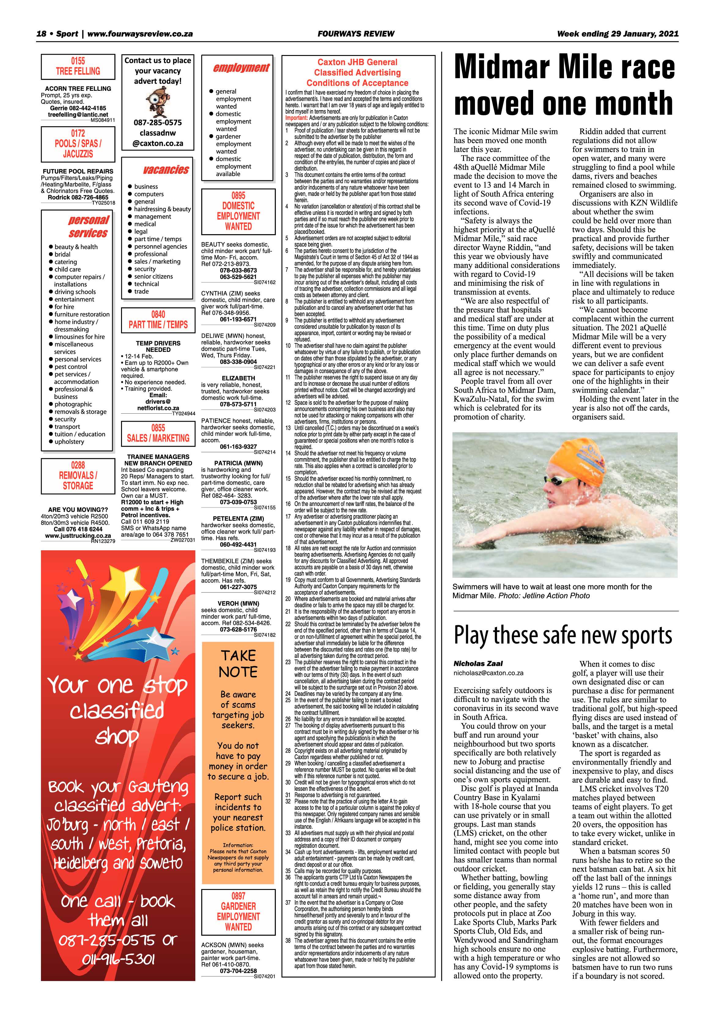 Fourways Review 29 January 2020 page 18