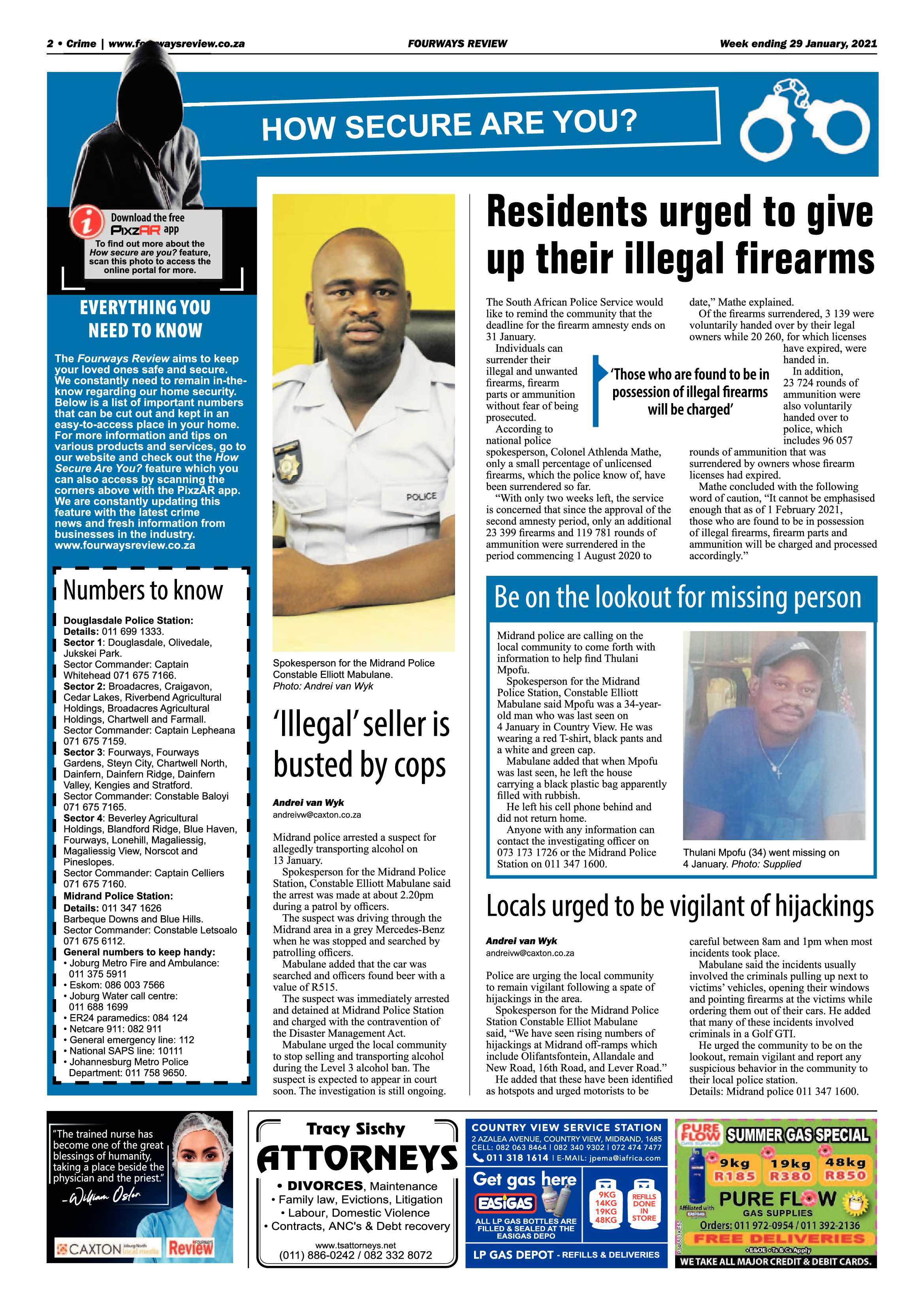 Fourways Review 29 January 2020 page 2