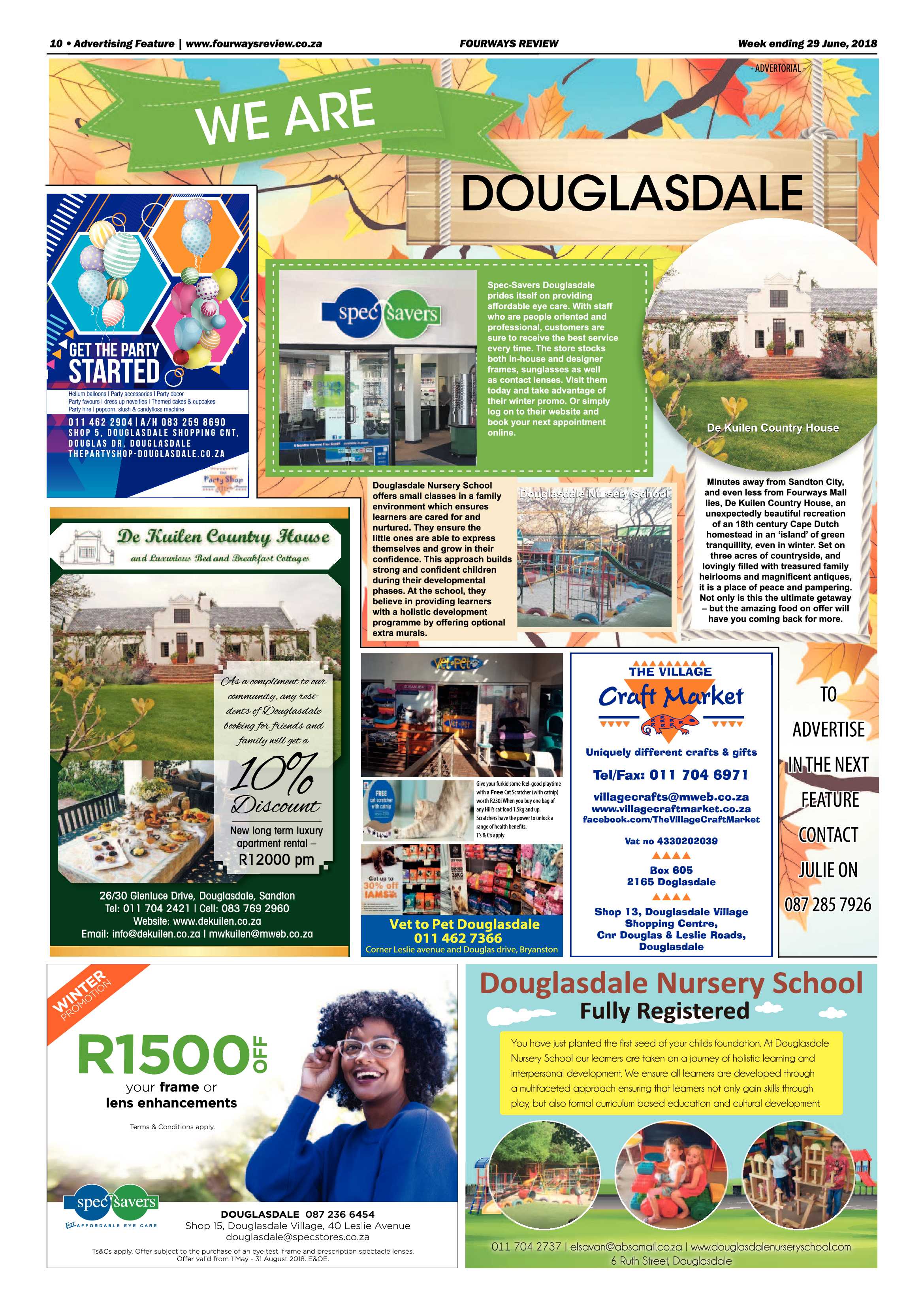 Fourways Review 29 June, 2018 page 10