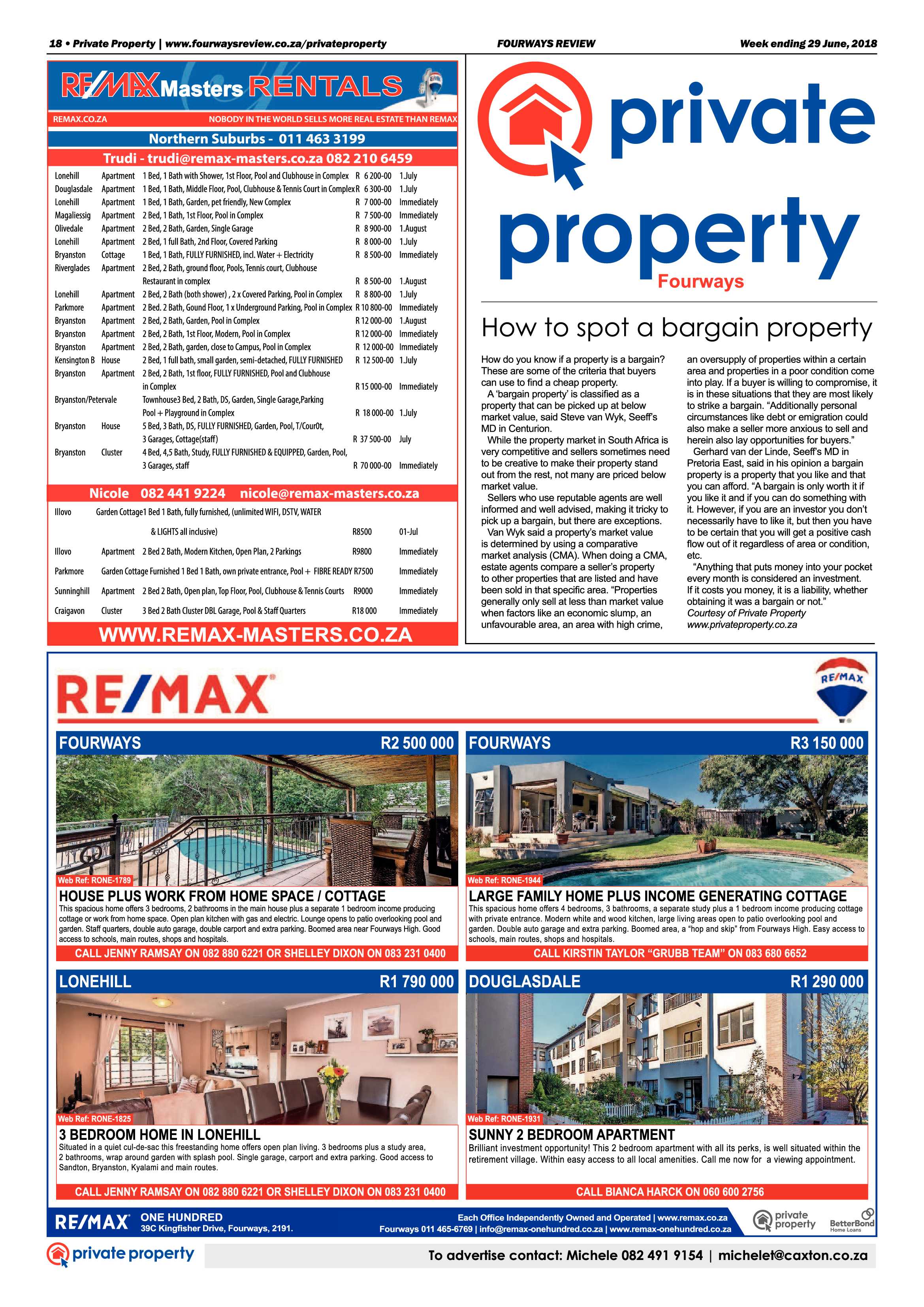 Fourways Review 29 June, 2018 page 18