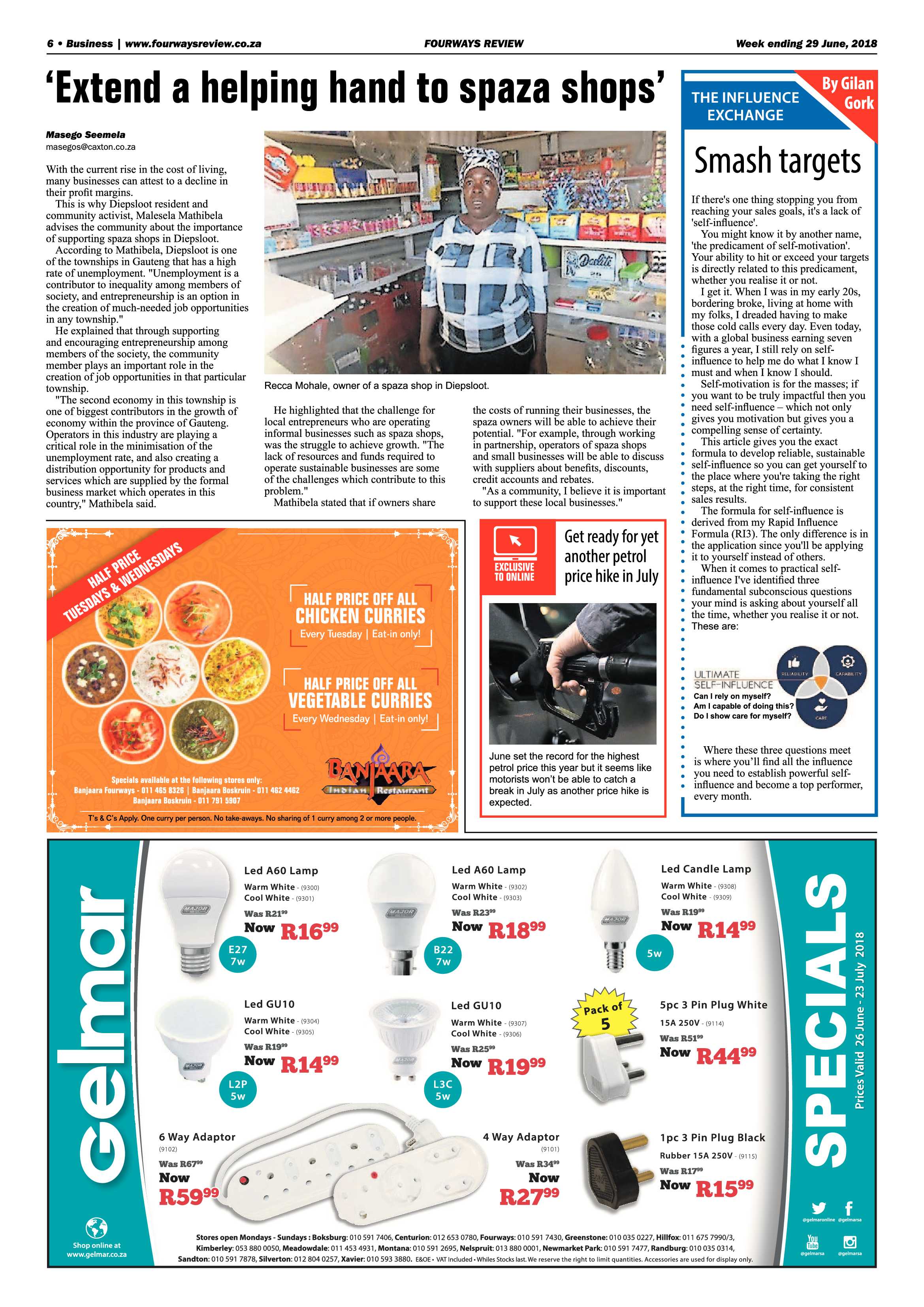 Fourways Review 29 June, 2018 page 6