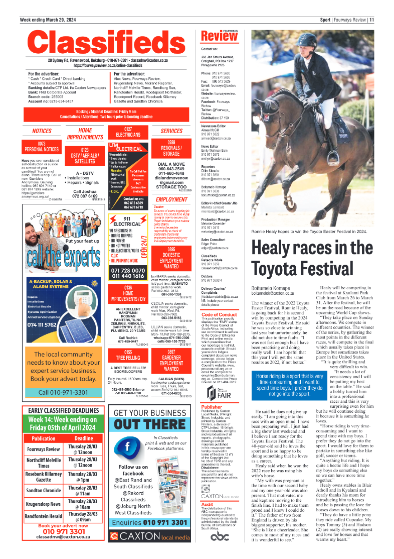 Fourways Review 29 March 2024 page 11
