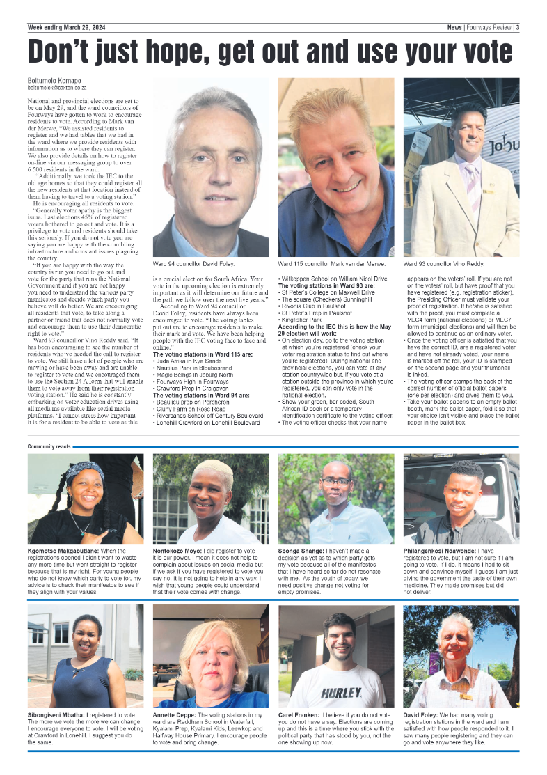 Fourways Review 29 March 2024 page 3