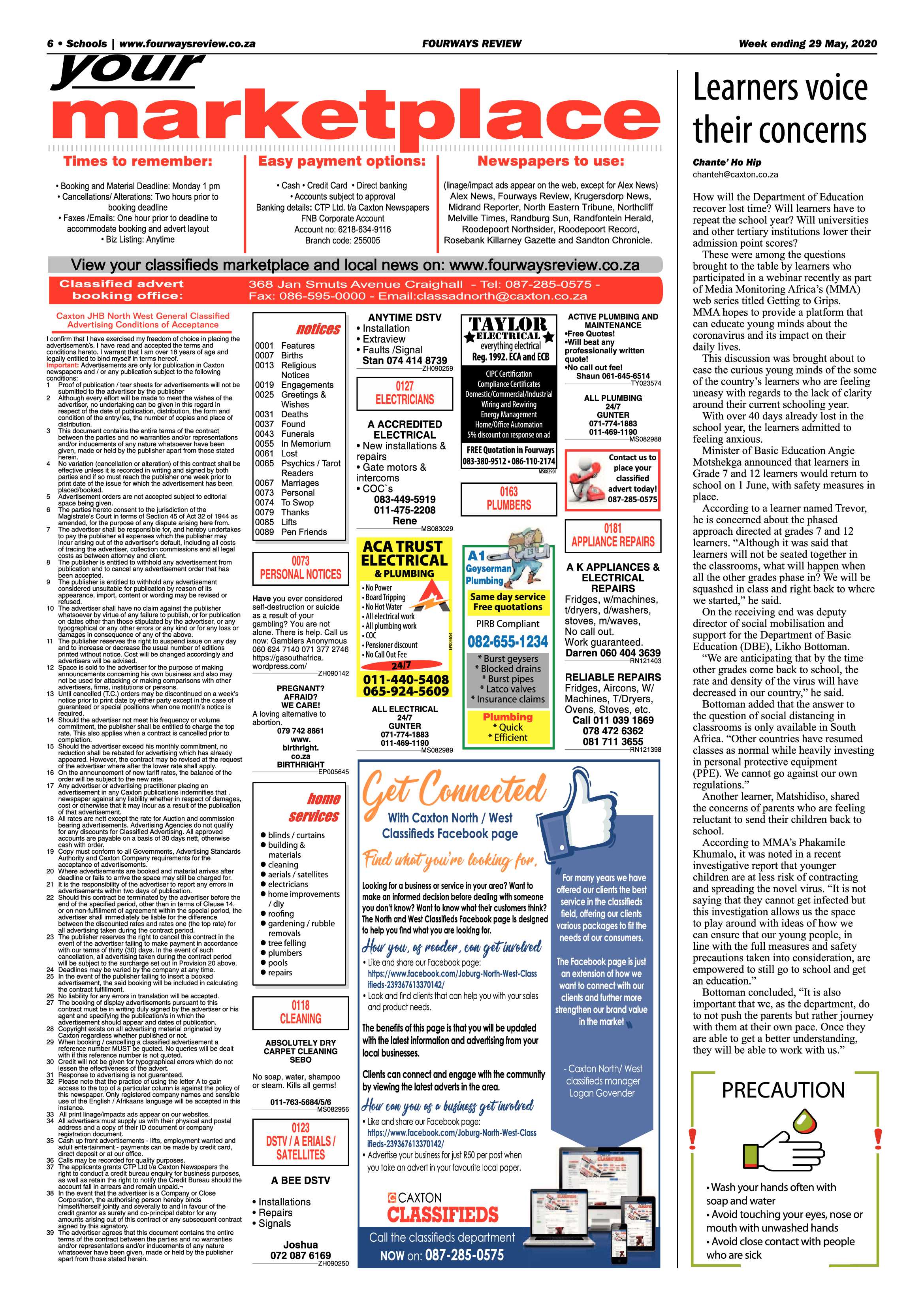 Fourways Review 29 May 2020 page 6