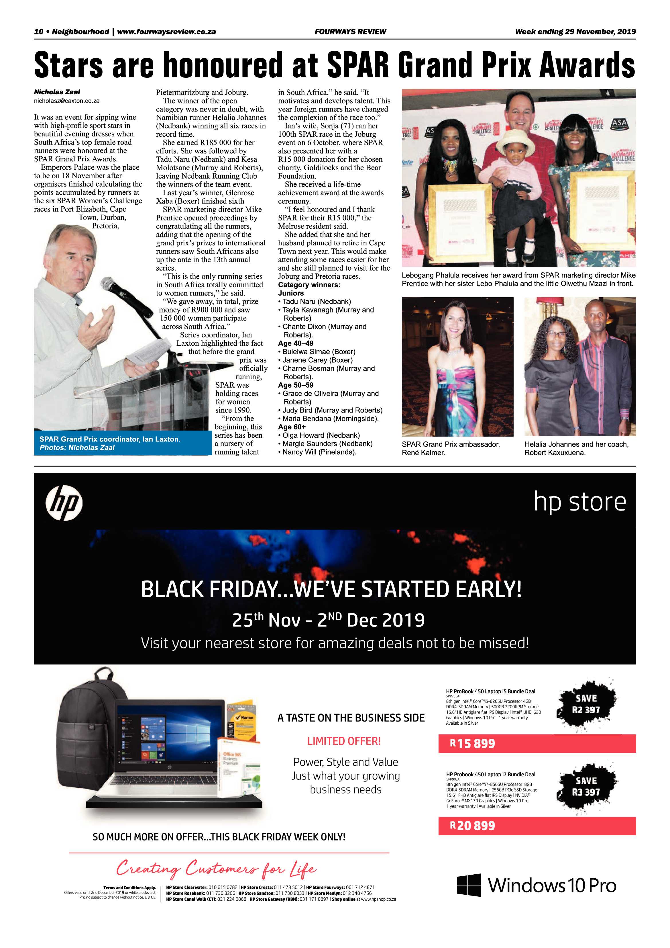 Fourwars Review 29 November 2019 page 10