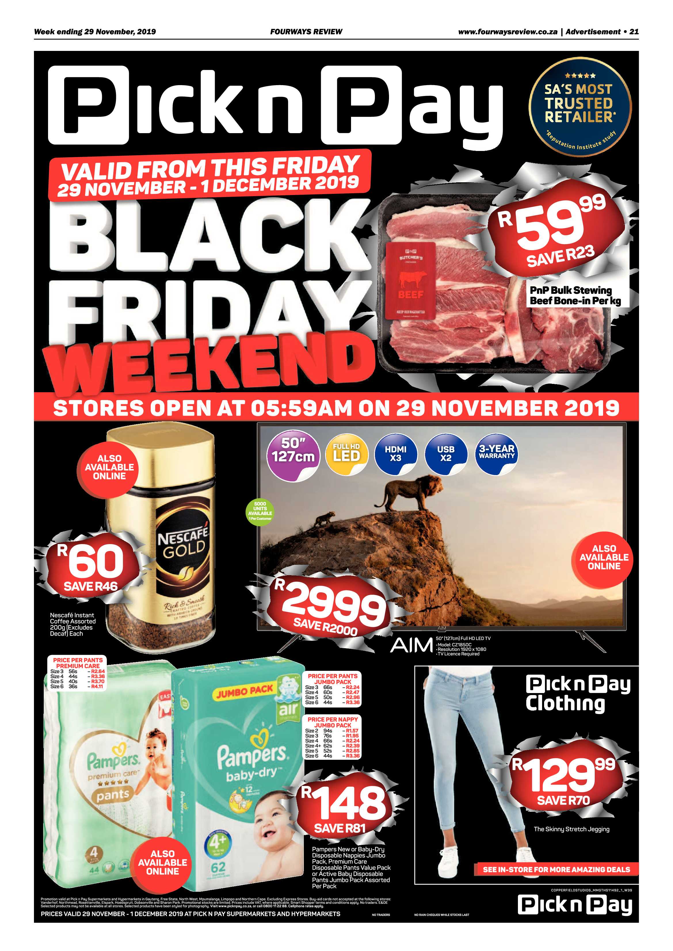Fourwars Review 29 November 2019 page 21