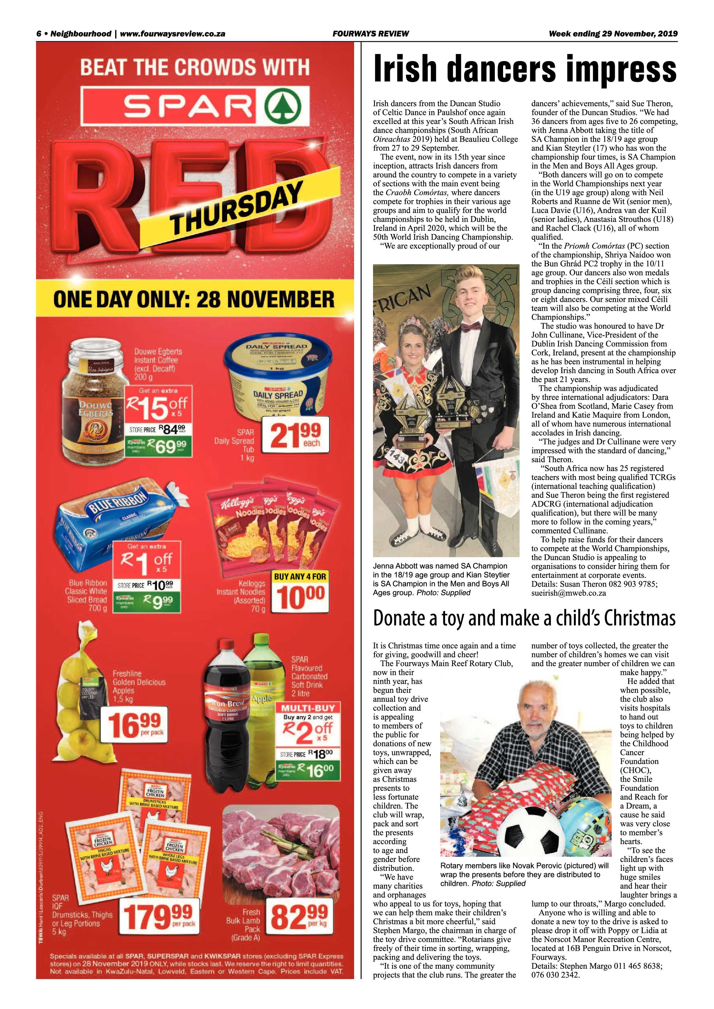 Fourwars Review 29 November 2019 page 6