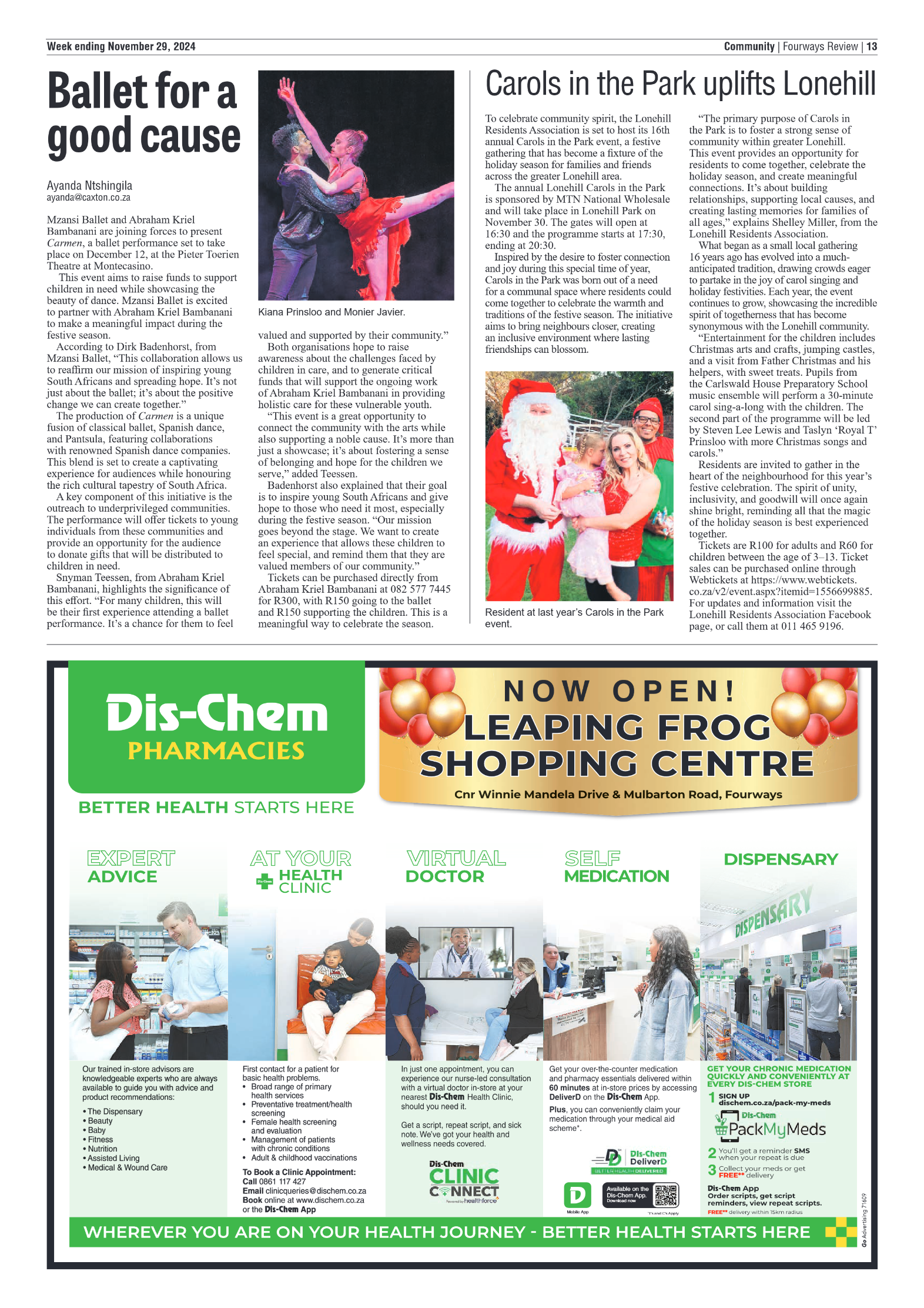 Fourways Review 29 November 2024 page 13