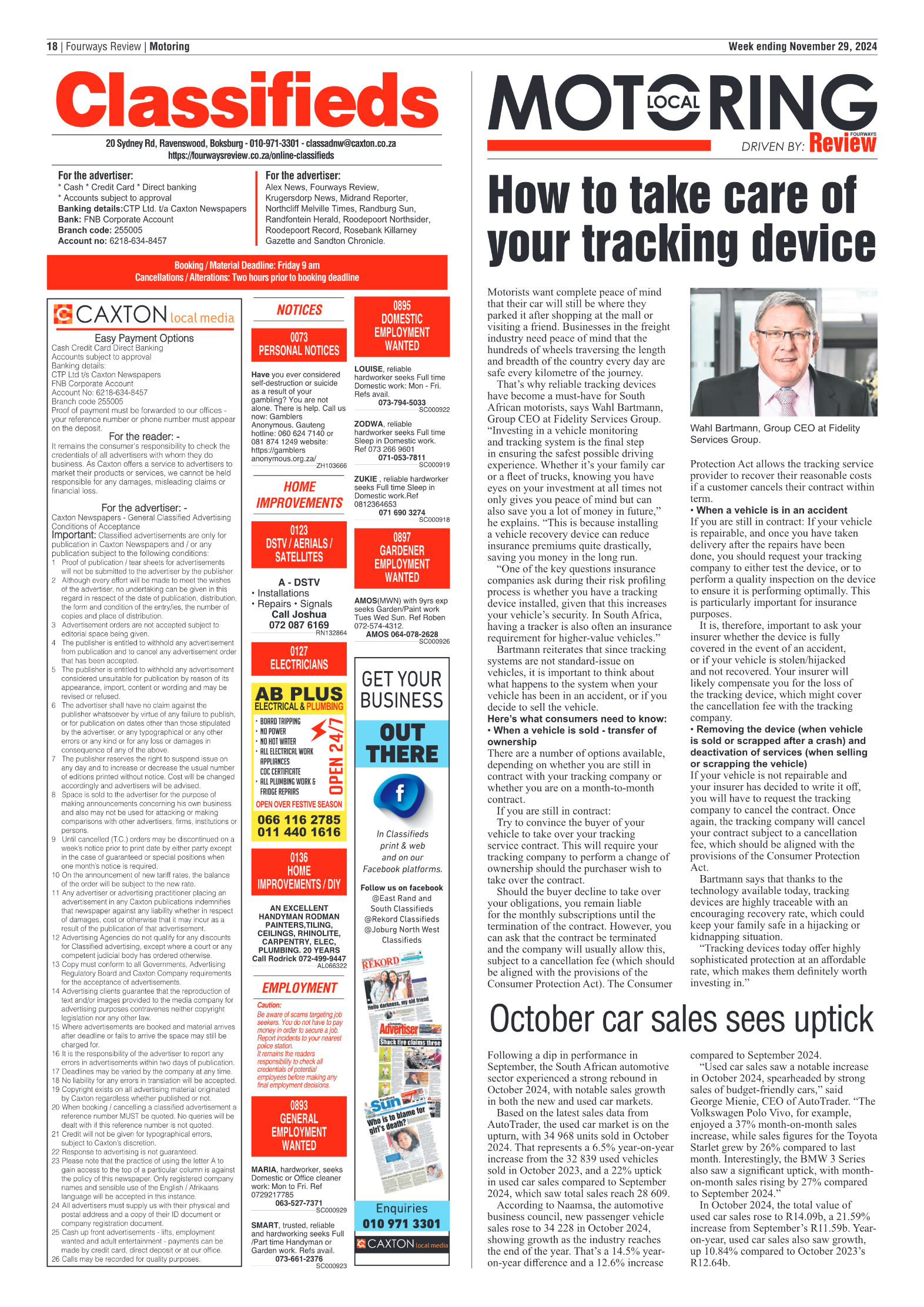 Fourways Review 29 November 2024 page 18