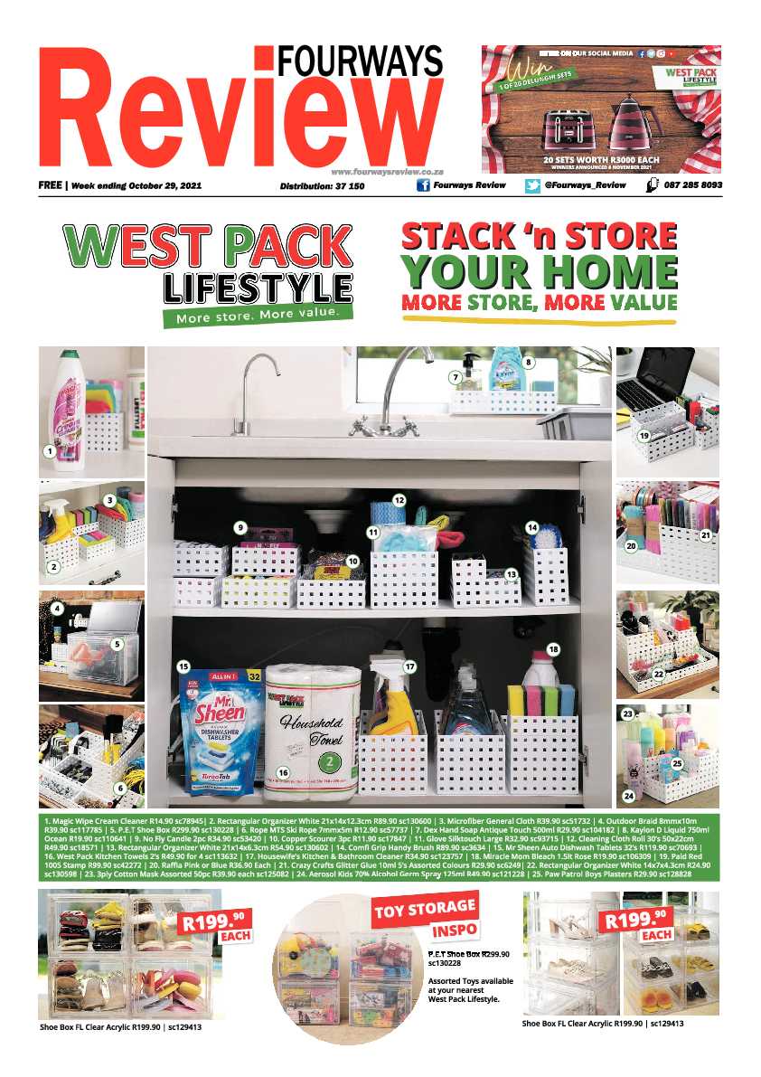 Fourways Review 29 October 2021 page 1