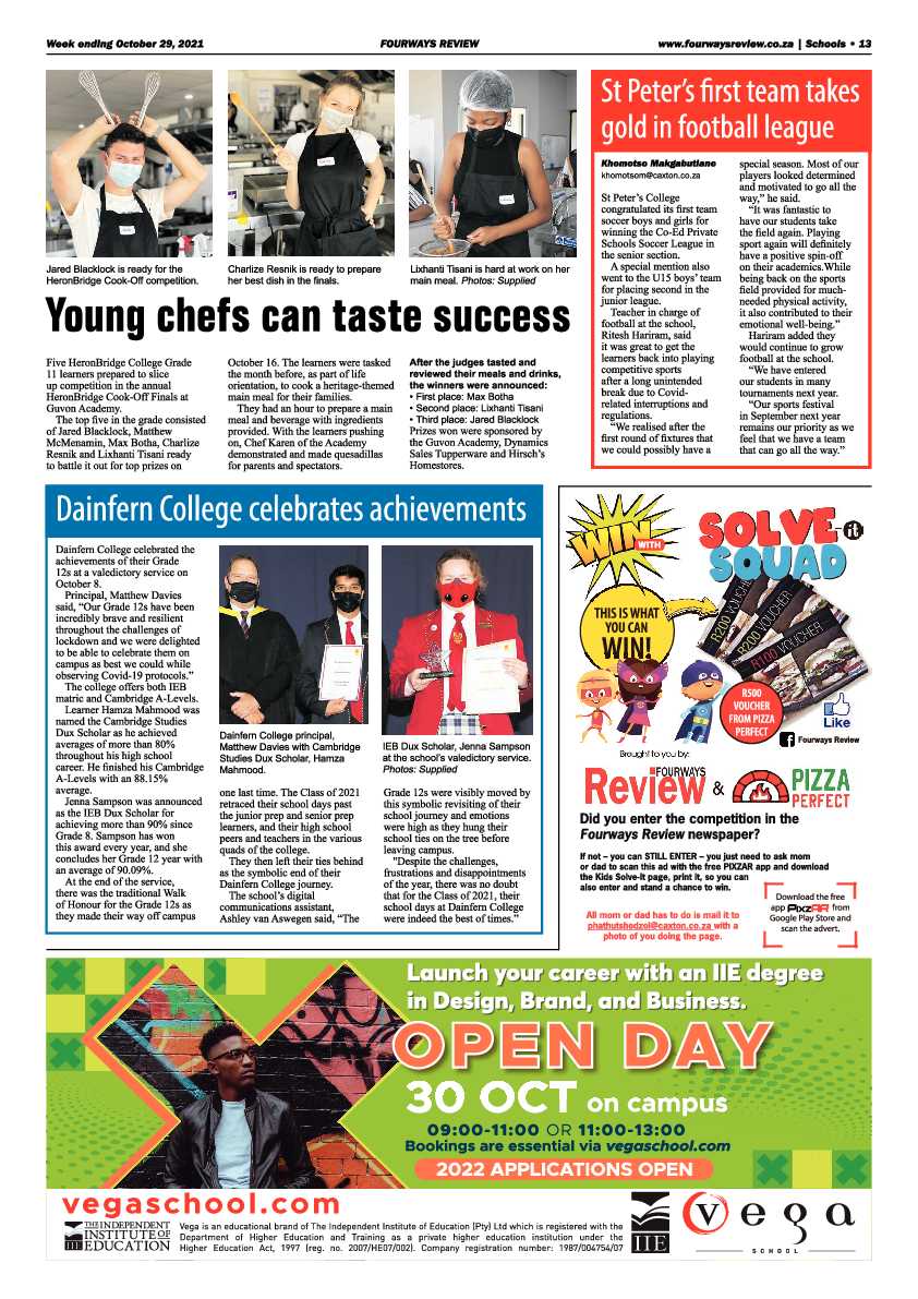 Fourways Review 29 October 2021 page 15