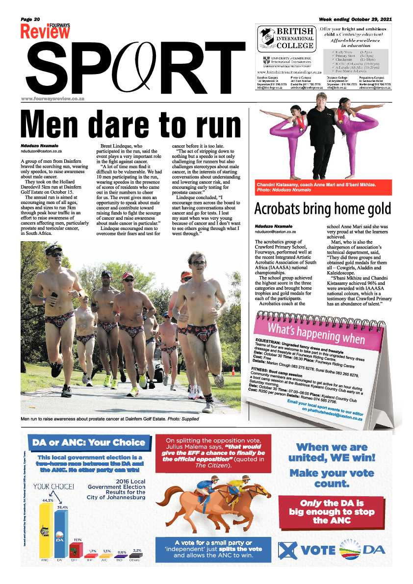 Fourways Review 29 October 2021 page 22