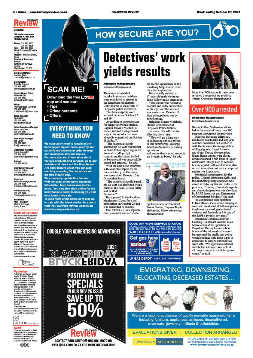 Fourways Review 29 October 2021 page 6