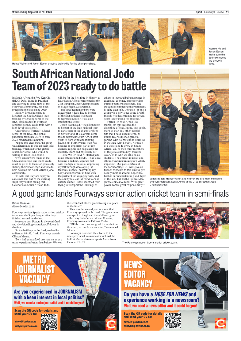 Fourways Review 29 September 2023 page 11