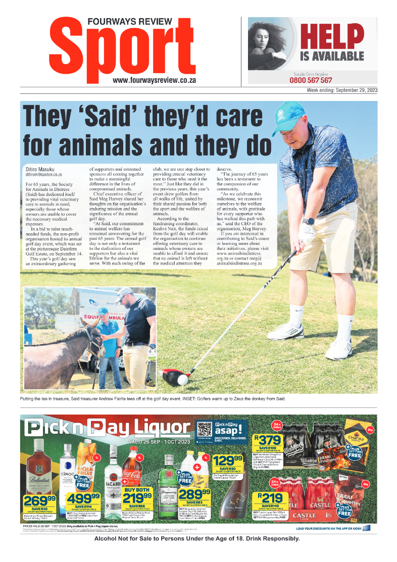 Fourways Review 29 September 2023 page 12