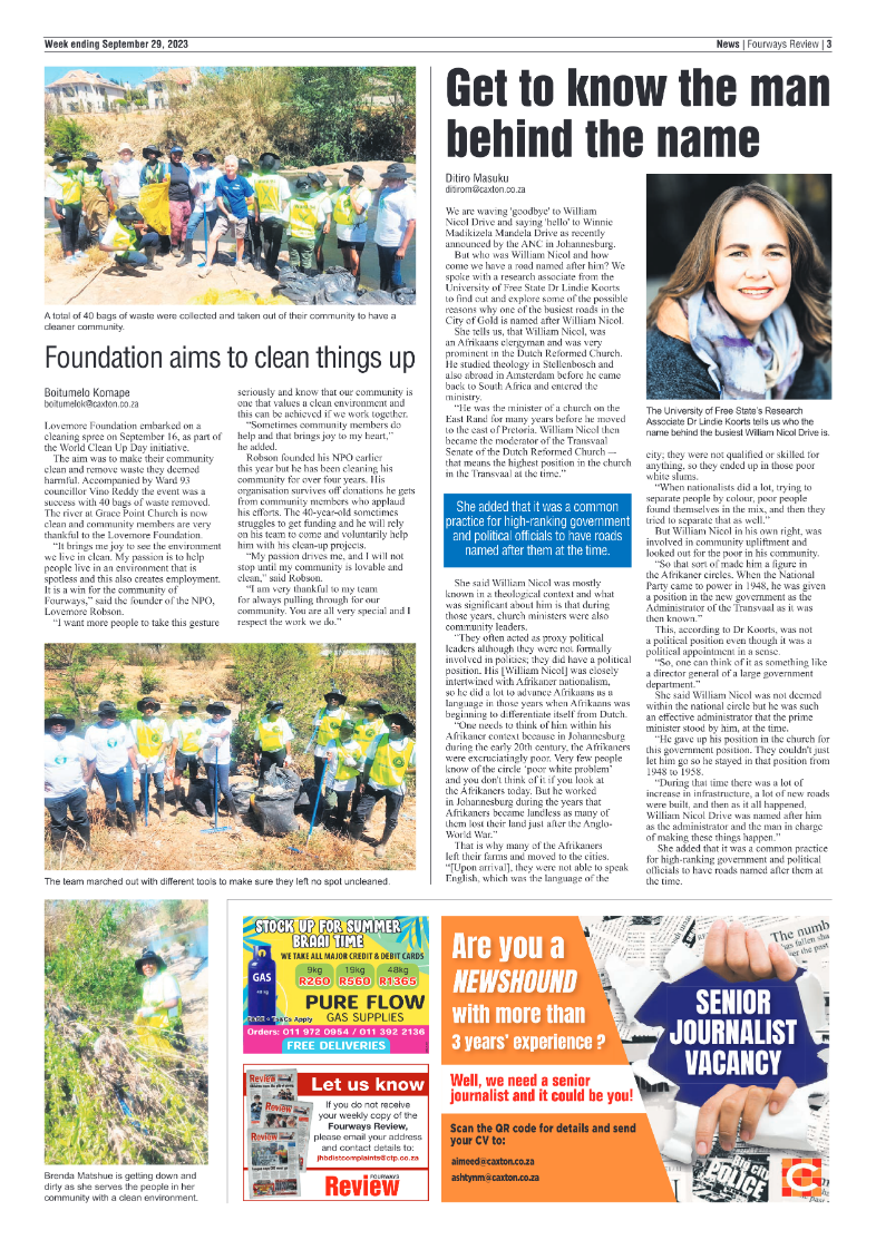 Fourways Review 29 September 2023 page 3